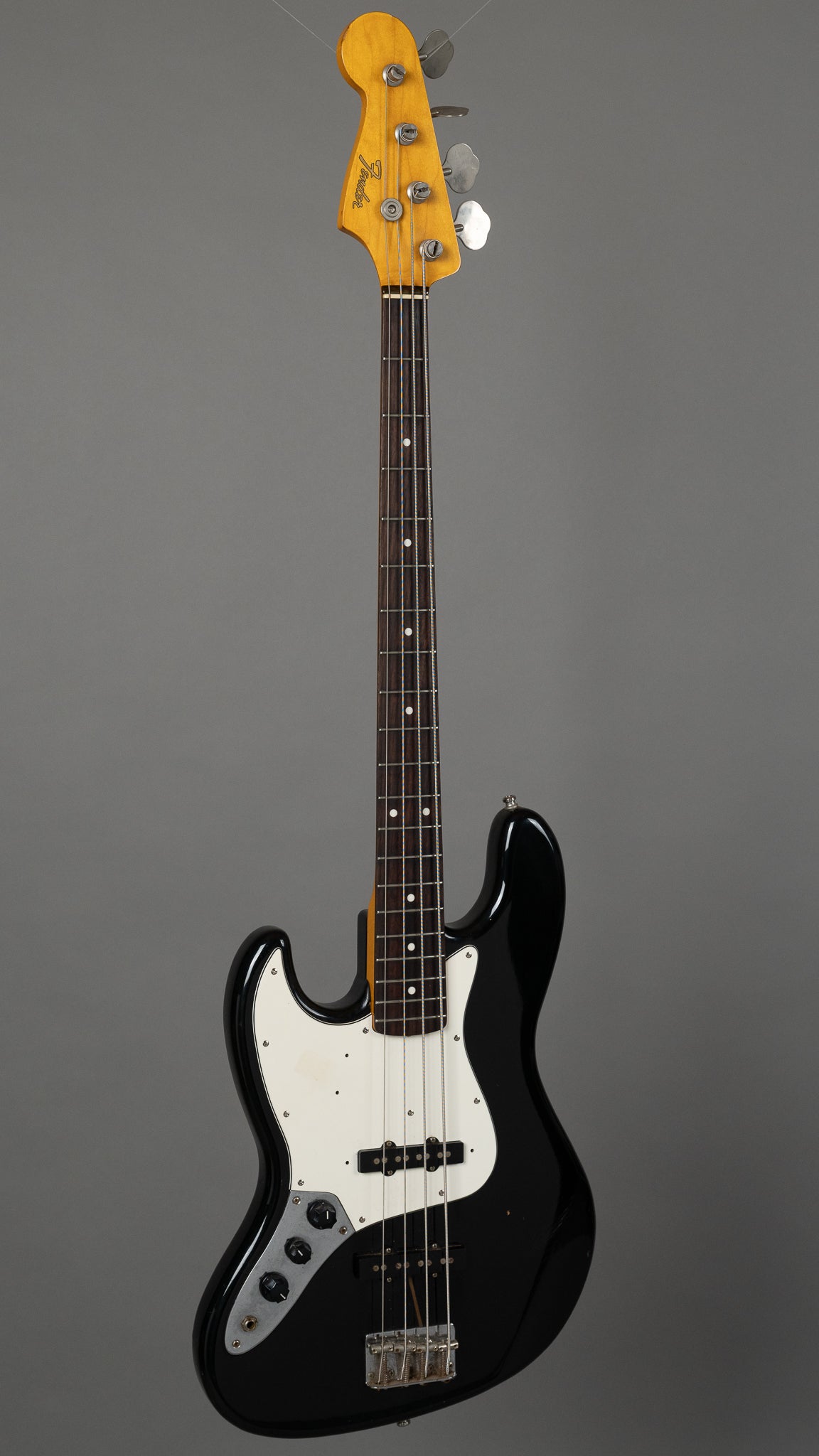 c1999 Fender JB-62 Jazz Bass Left-Handed (Japan, Black)