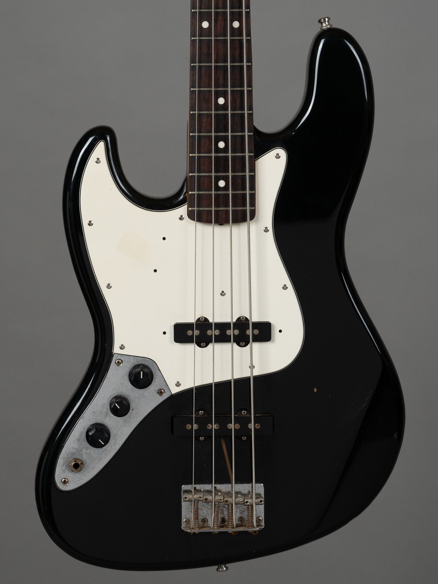 c1999 Fender JB-62 Jazz Bass Left-Handed (Japan, Black)