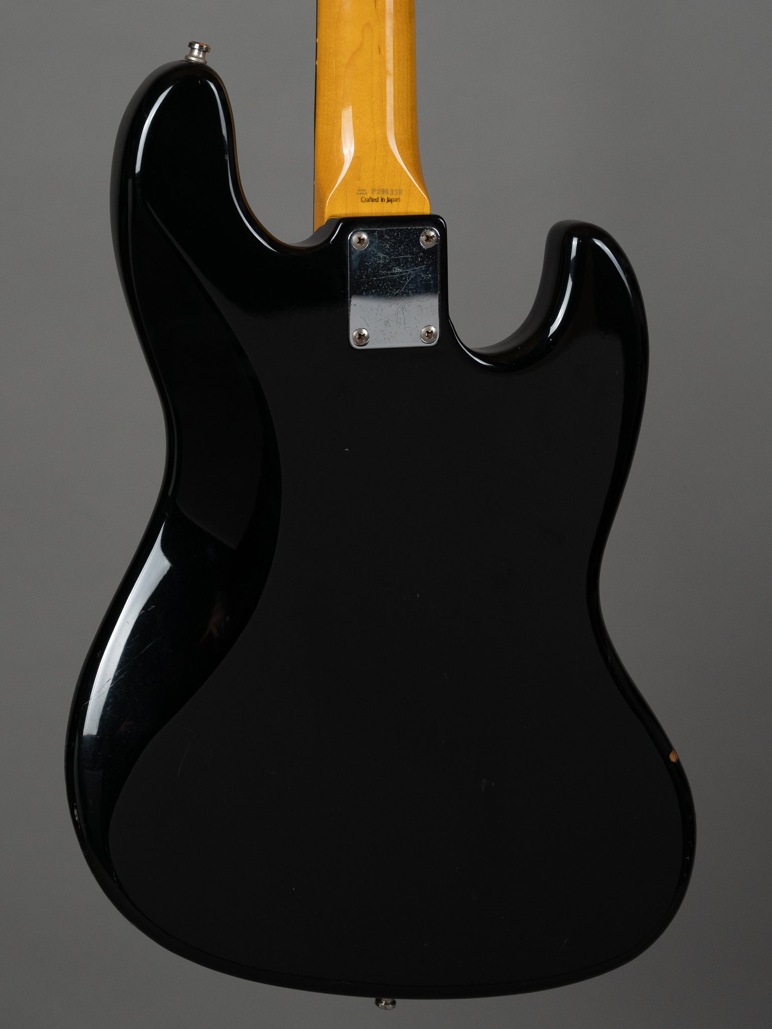 c1999 Fender JB-62 Jazz Bass Left-Handed (Japan, Black)