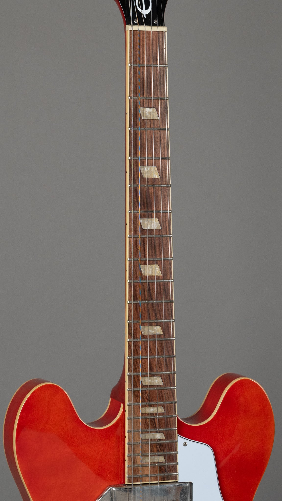 c2020s Epiphone E-230TD Casino (China, Worn Sunset Orange)