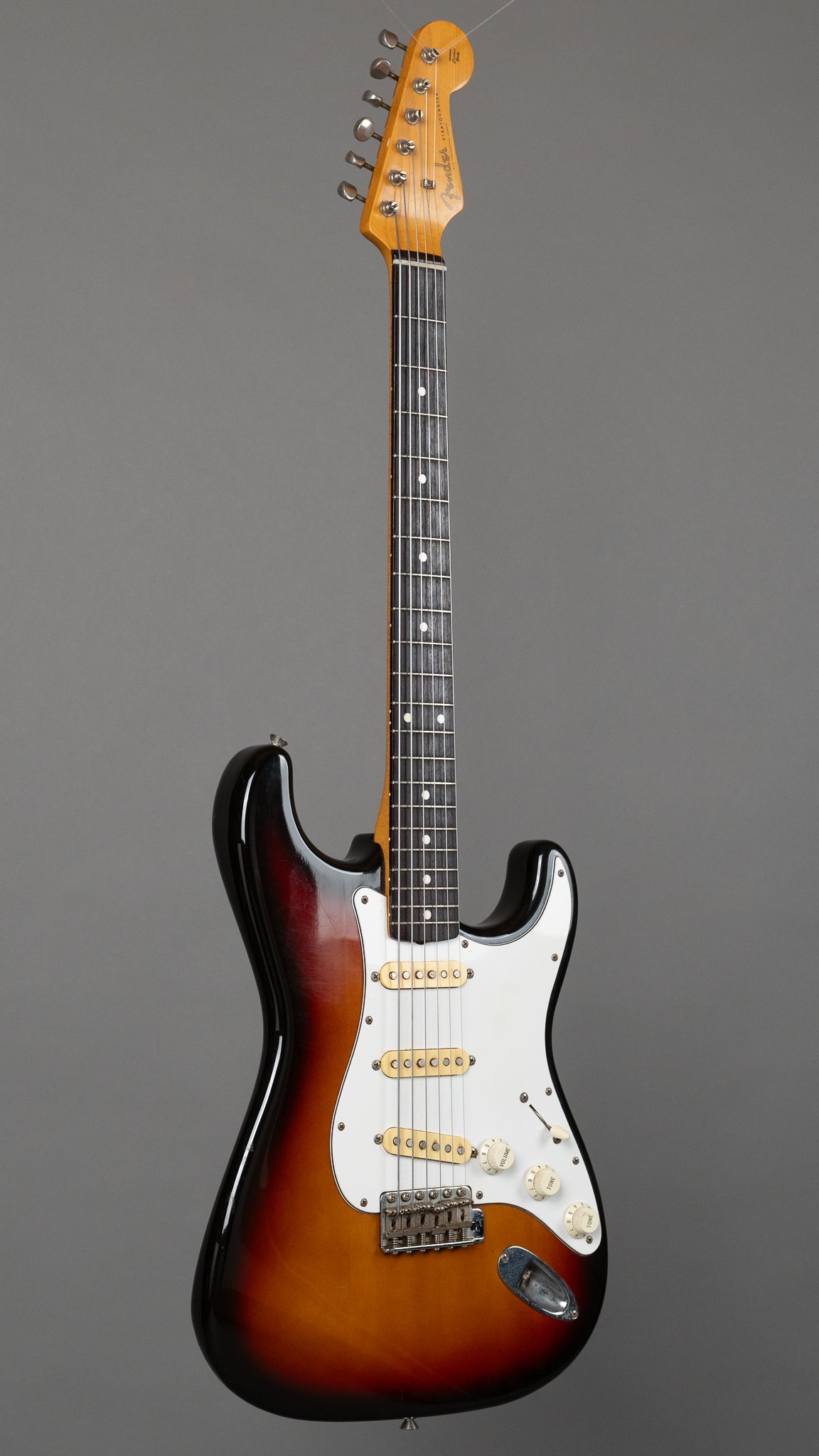 c1986 Fender ST-62 Stratocaster (Japan, 3-Tone Sunburst)