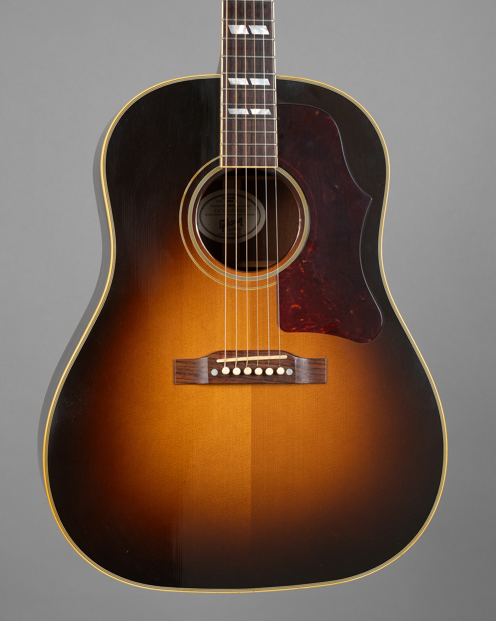 2010 Gibson Southern Jumbo (USA, Sunburst, Pickup, OHSC)