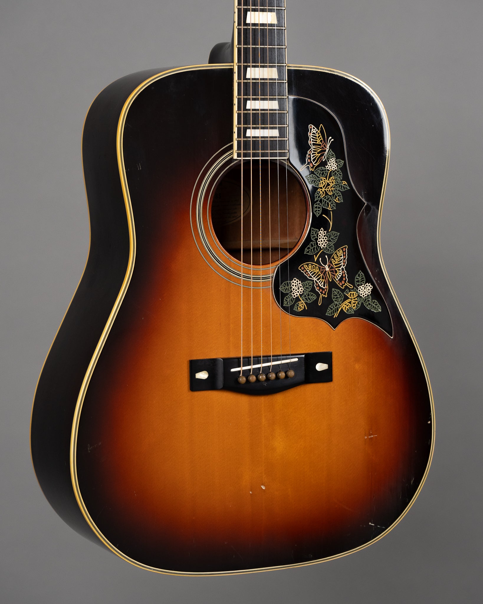 c1980s Yamaha L-8S (Japan, Natural, Butterflies, OHSC)