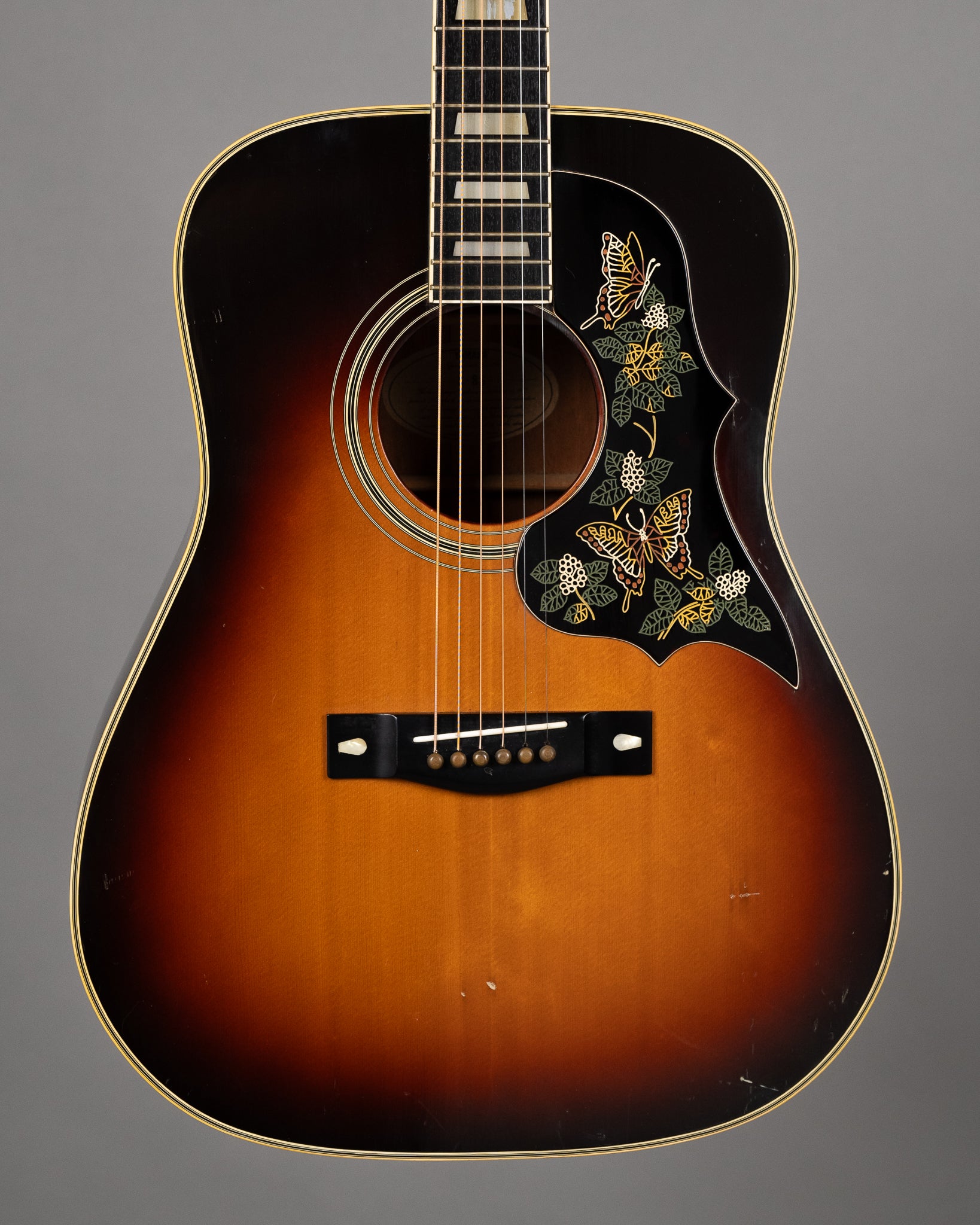 c1980s Yamaha L-8S (Japan, Natural, Butterflies, OHSC)