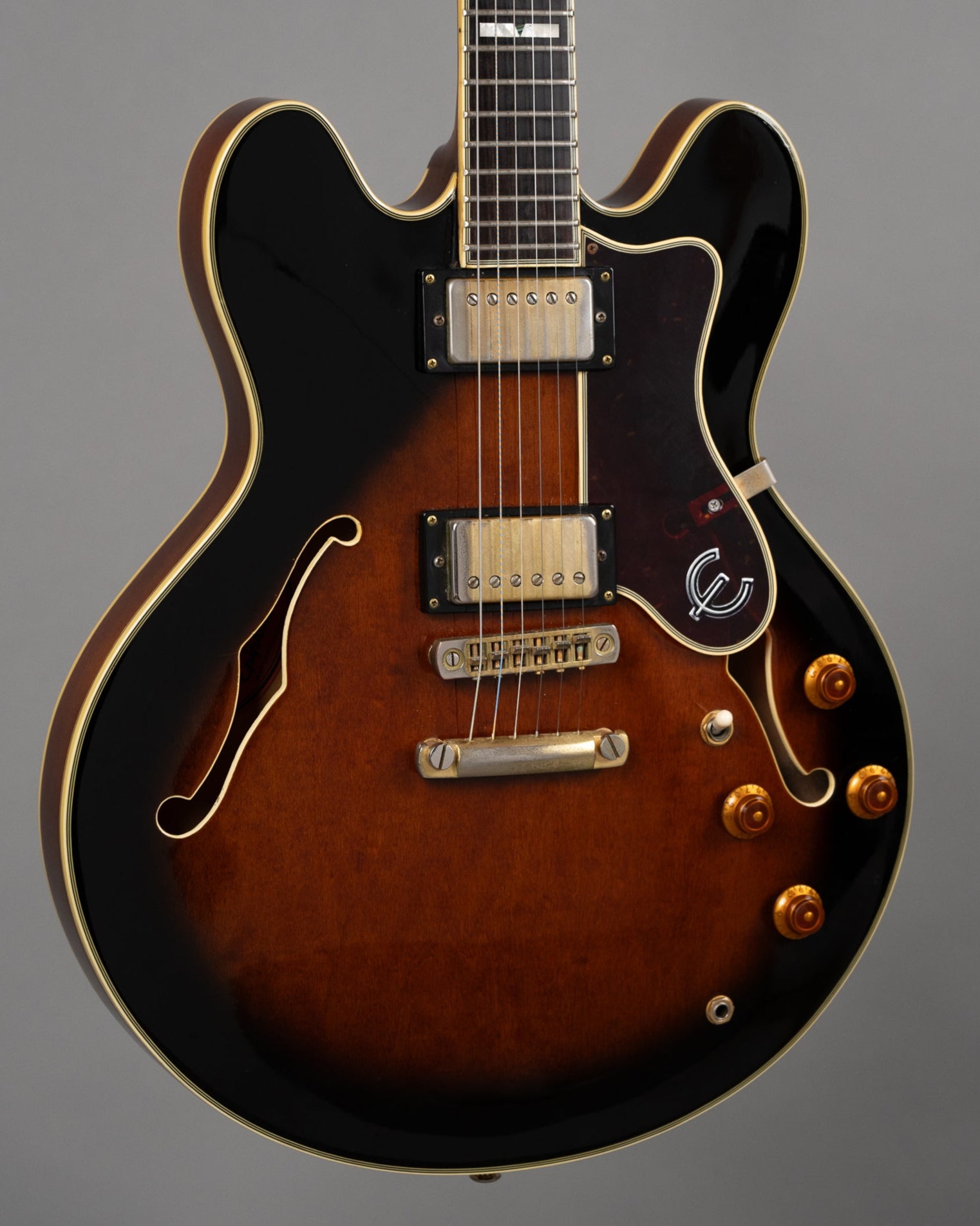 1996 Epiphone Sheraton II (Korea, Sunburst, OHSC)