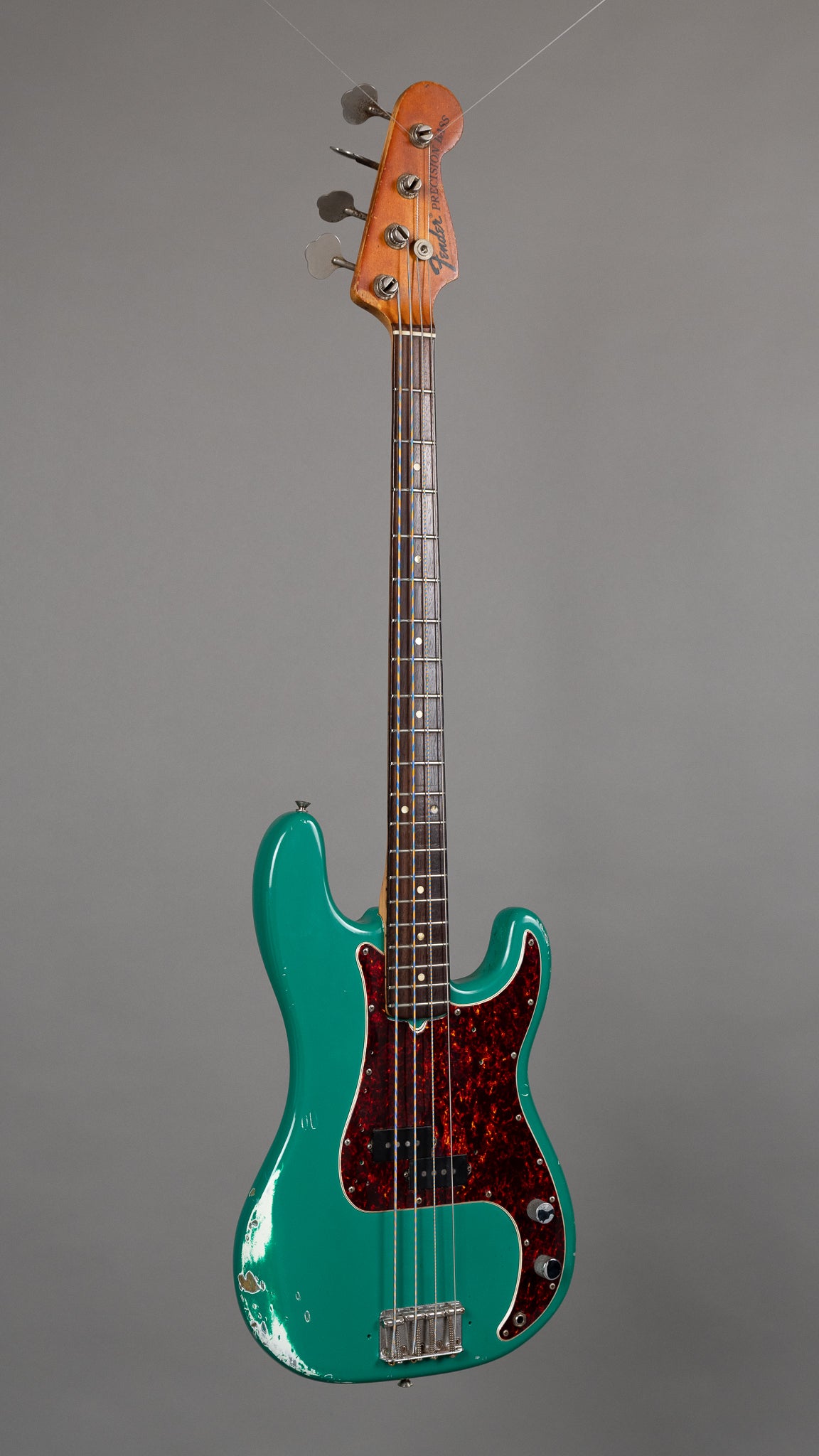 1972 Fender Precision Bass (USA, Green, OHSC)