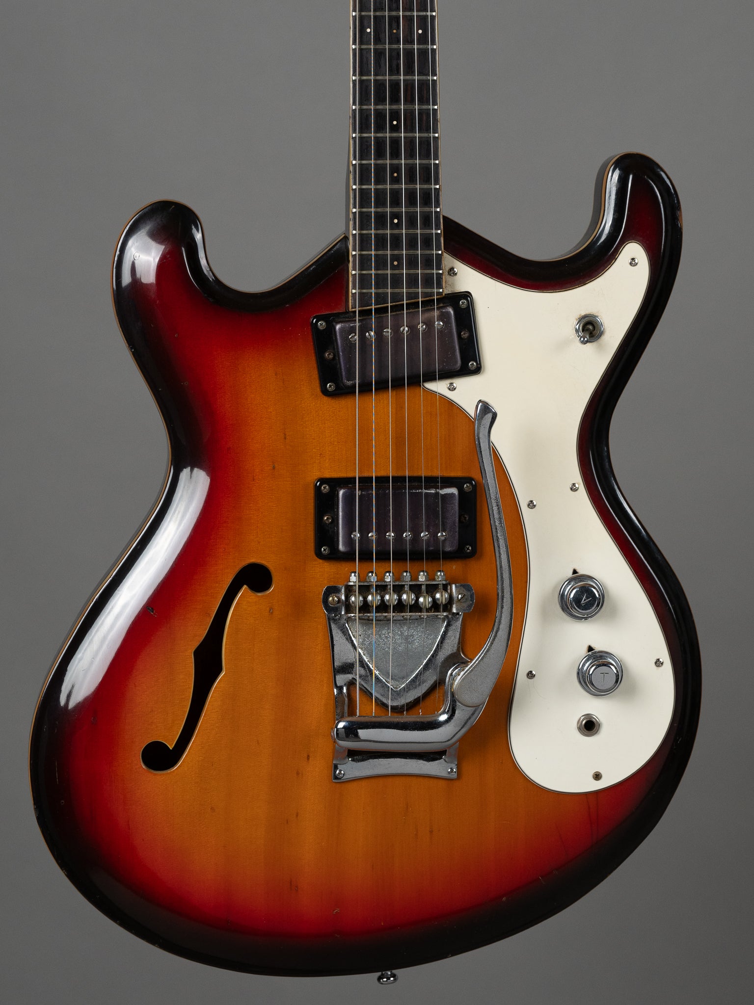 c1968 Minister 'Mosrite Combo' (Japan, Sunburst)