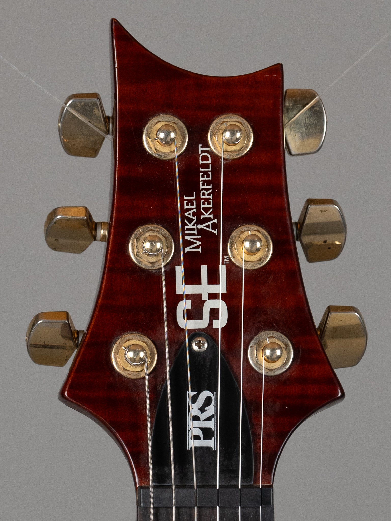2010 PRS SE Mikael Akerfeldt Signature (Korea, Tortoise Shell Red)