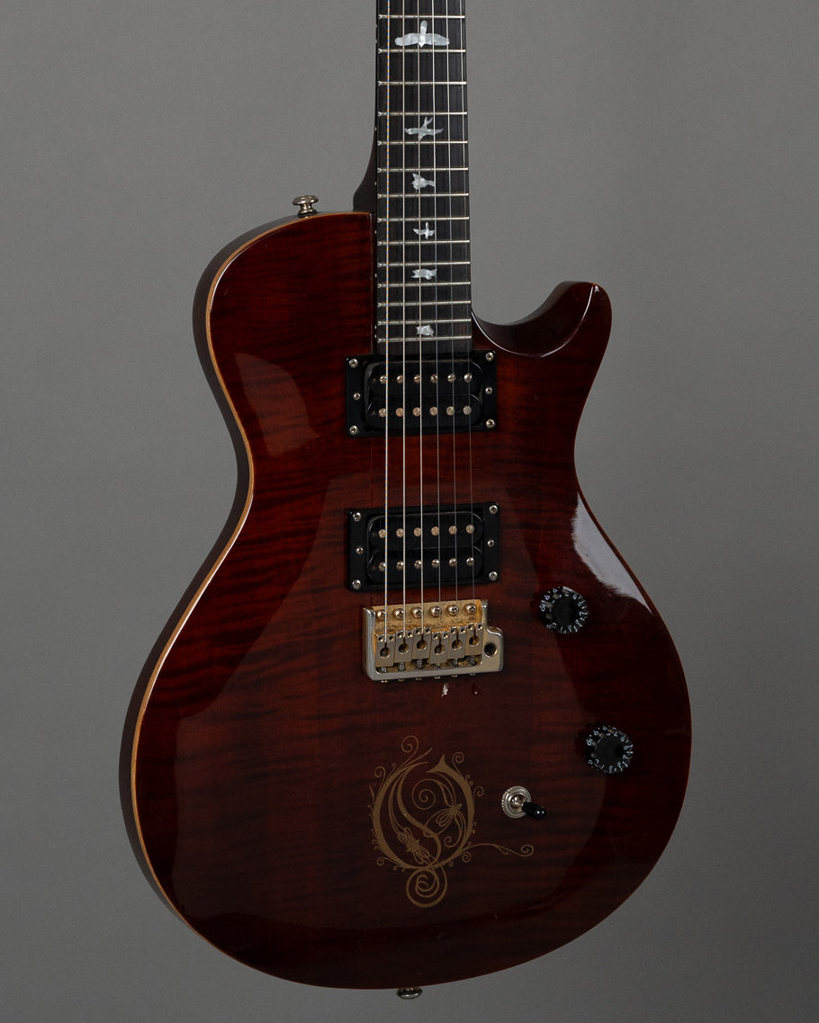 2010 PRS SE Mikael Akerfeldt Signature (Korea, Tortoise Shell Red)