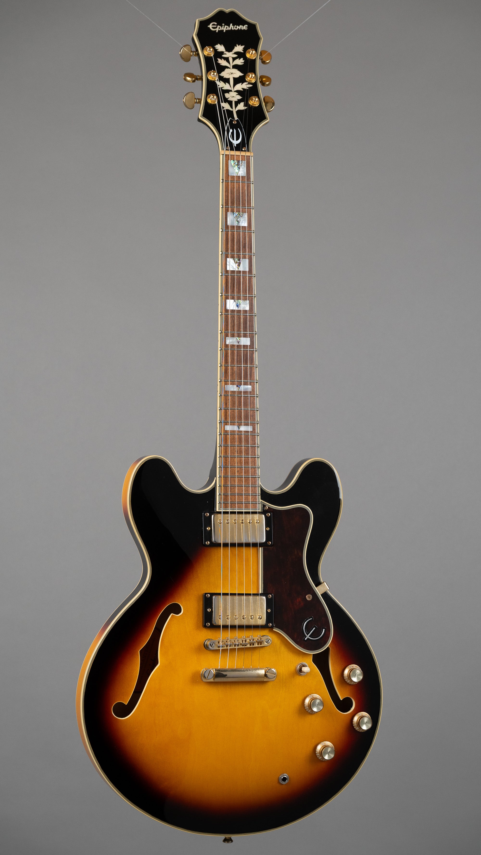 2018 Epiphone Sheraton II Pro (China, Sunburst, OHSC)