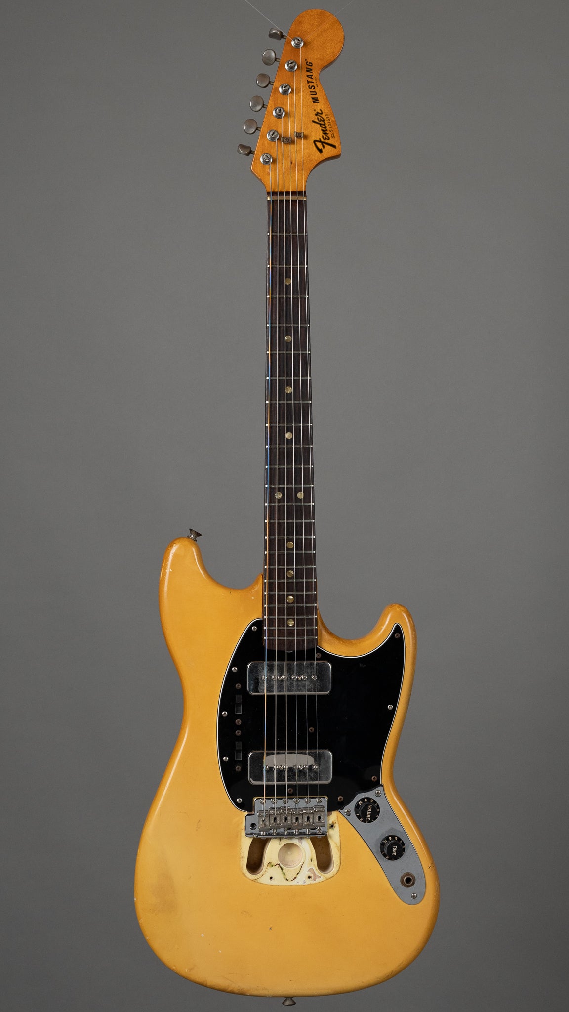 1978 Fender Mustang MOD (USA, Cigarette White)