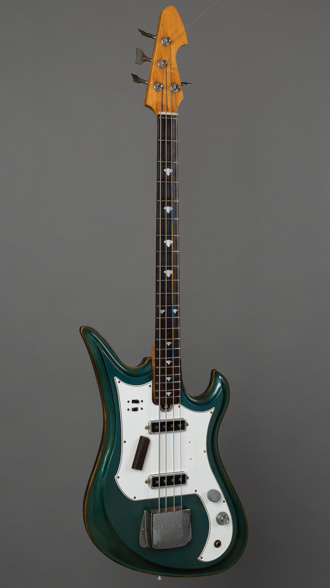 c1966 Teisco Spectrum 5 (Japan, Metallic Blue)