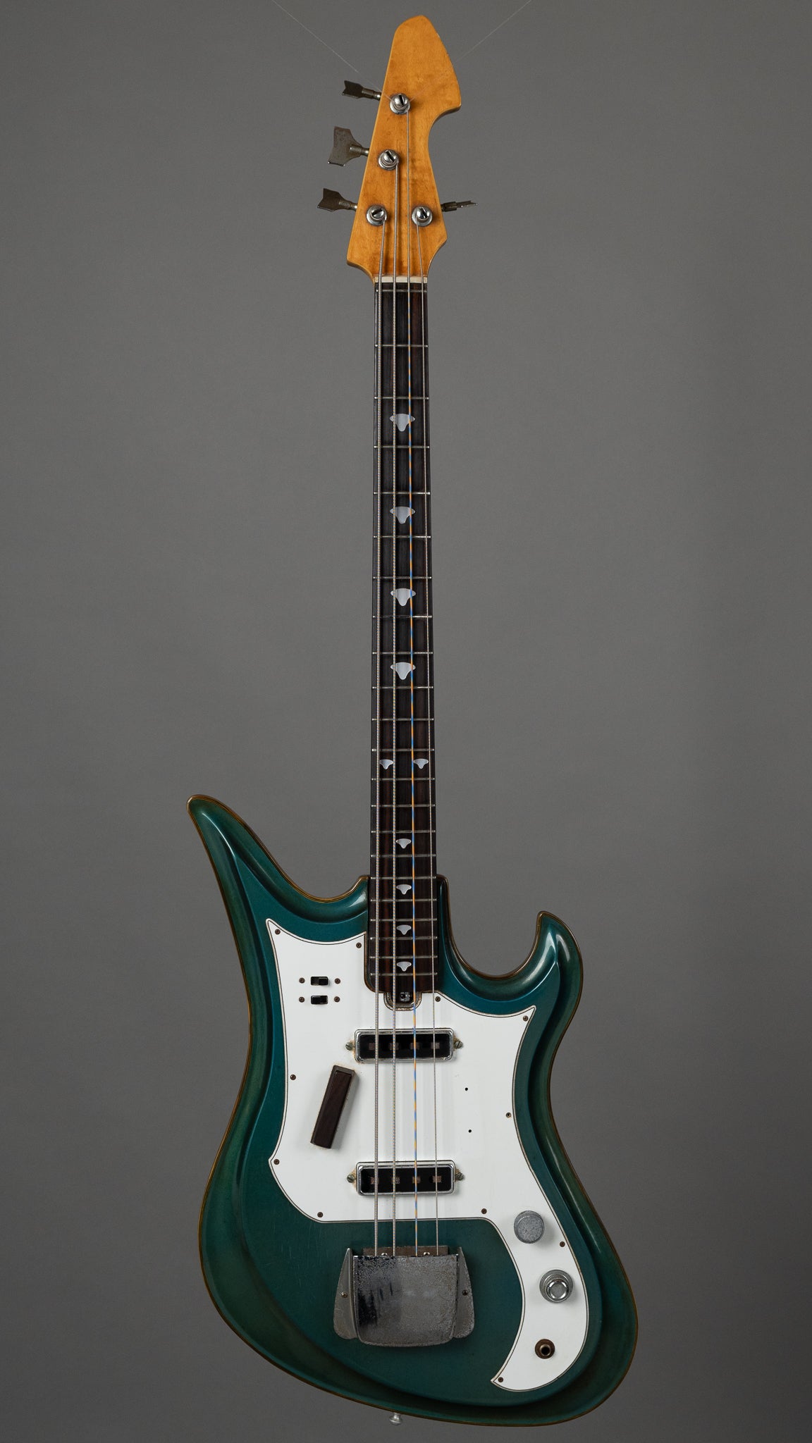 c1966 Teisco Spectrum 5 (Japan, Metallic Blue)