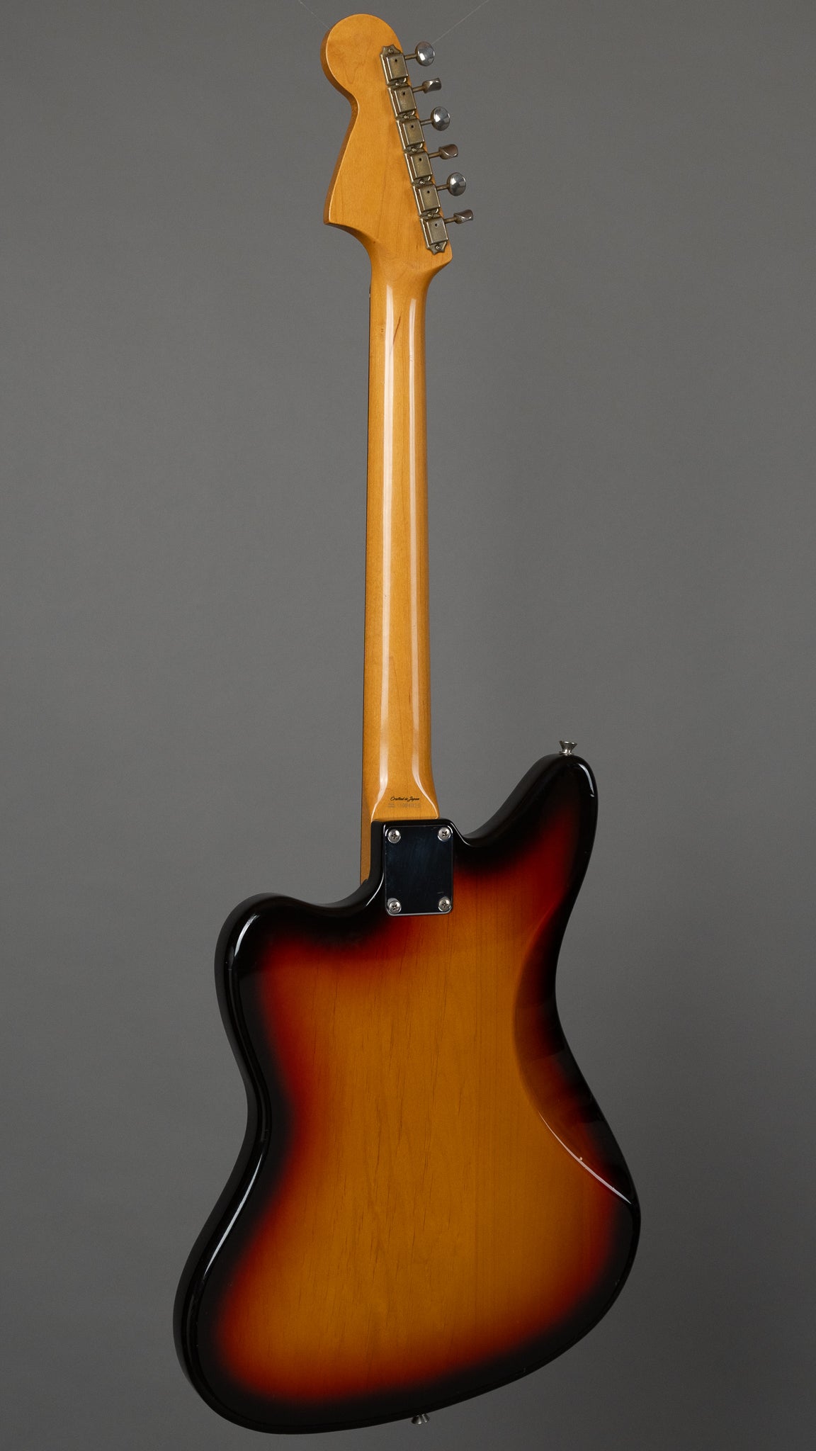 c1999 Fender JG66 Jaguar (Japan, Sunburst, SKB HSC)
