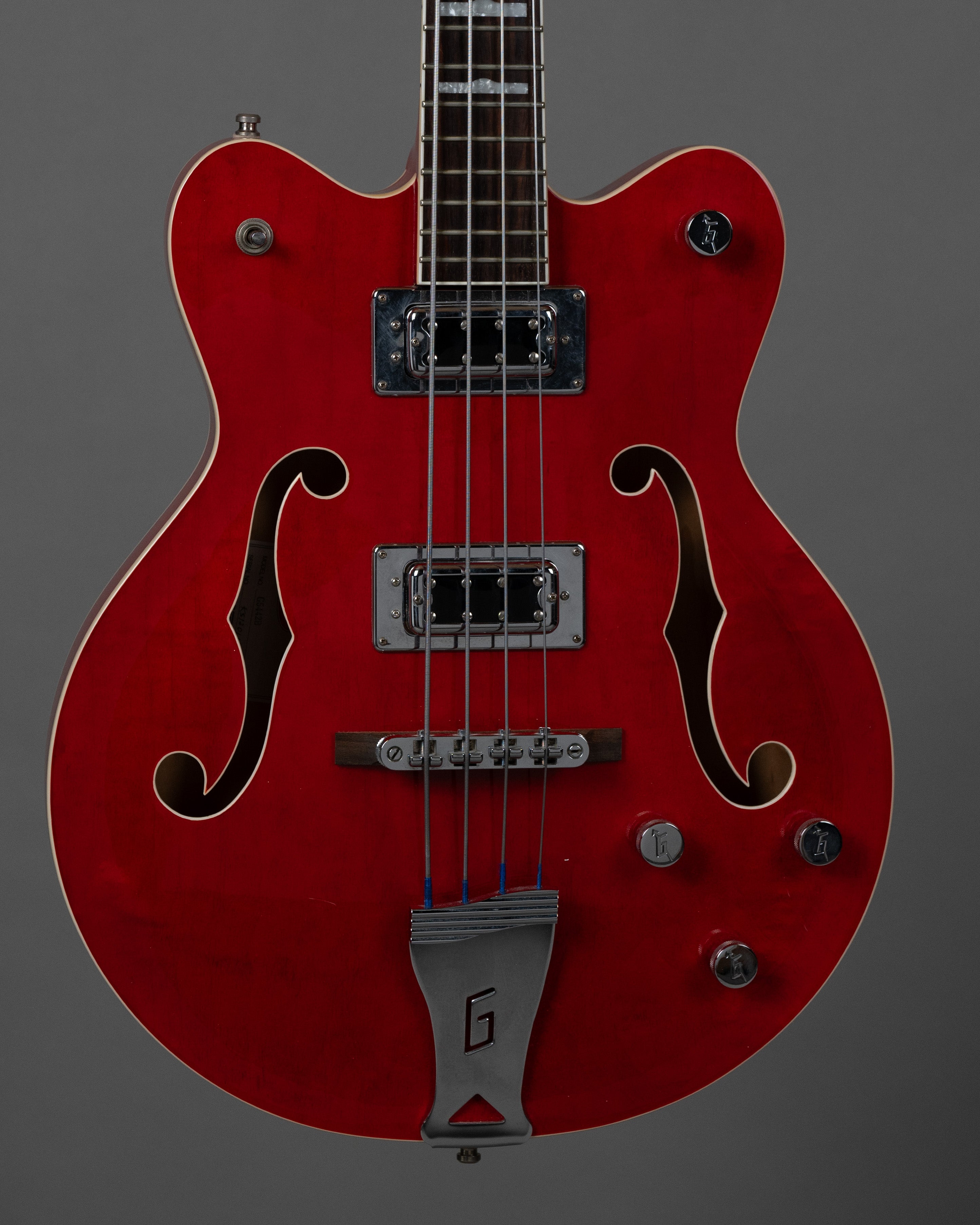 2013 Gretsch G5442B Bass (Korea, Red, OHSC)