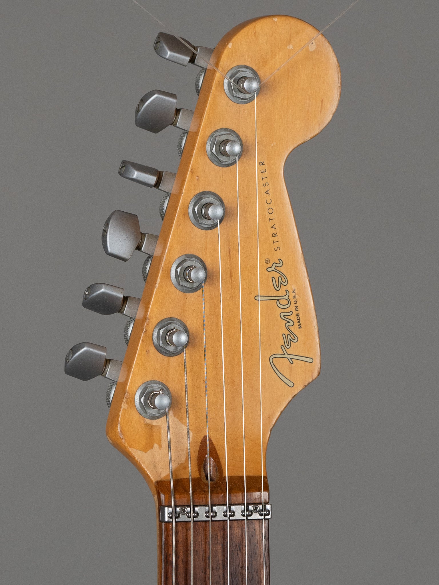 1997 Fender Strat Plus (USA, Inca Silver, OHSC)