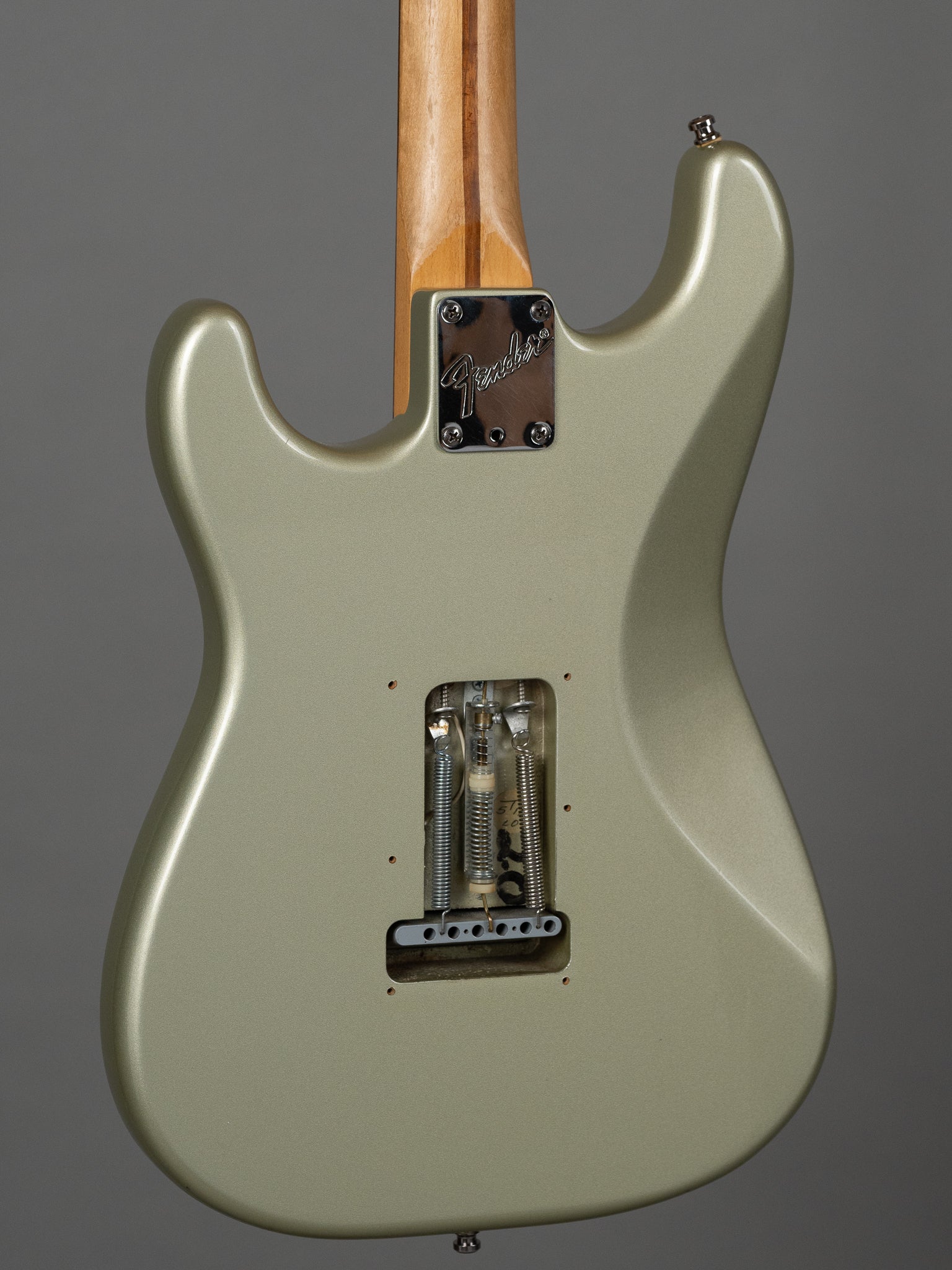 1997 Fender Strat Plus (USA, Inca Silver, OHSC)