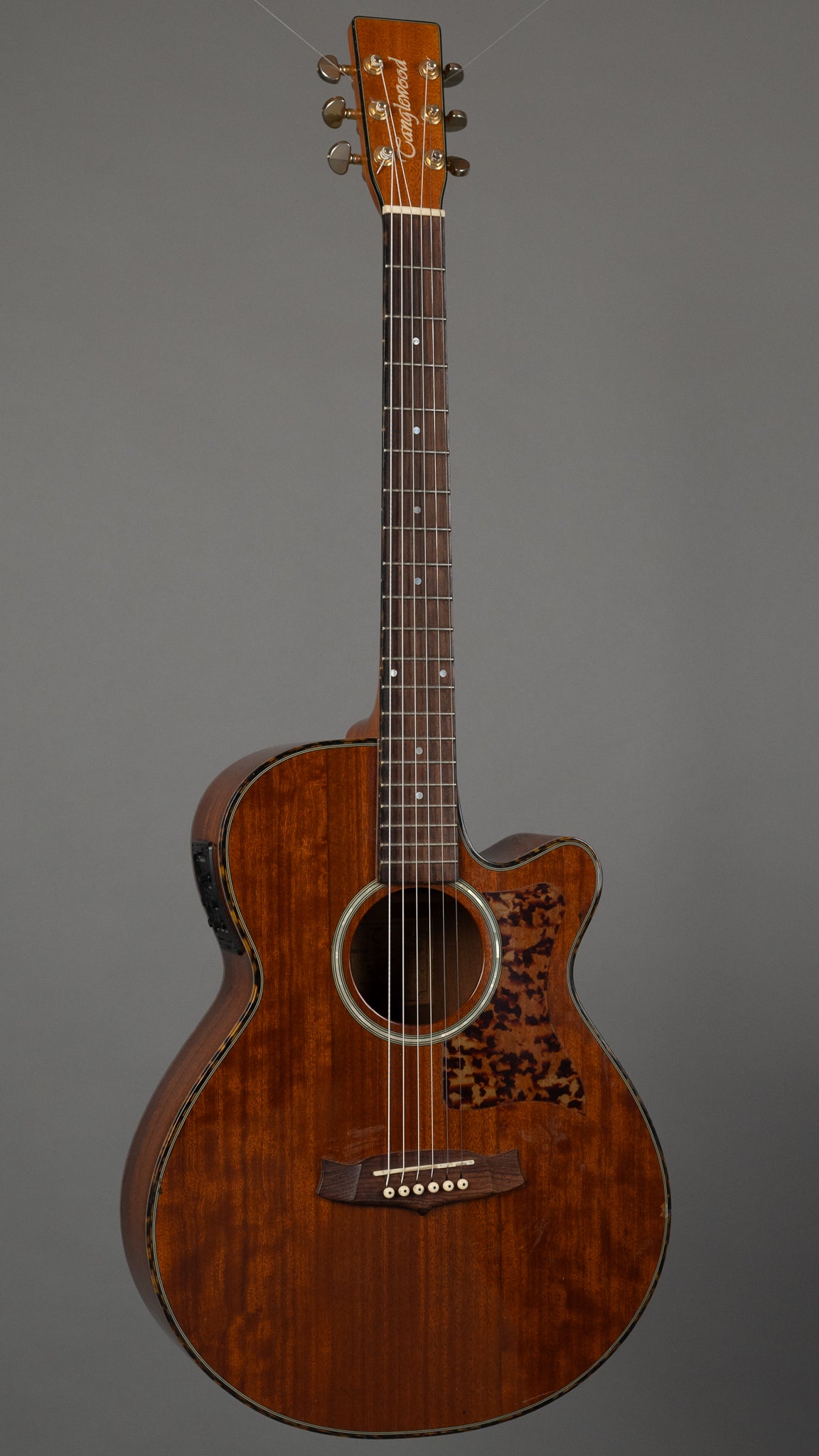 c2010s Tanglewood TW47-E (China, Mahogany, OHSC)