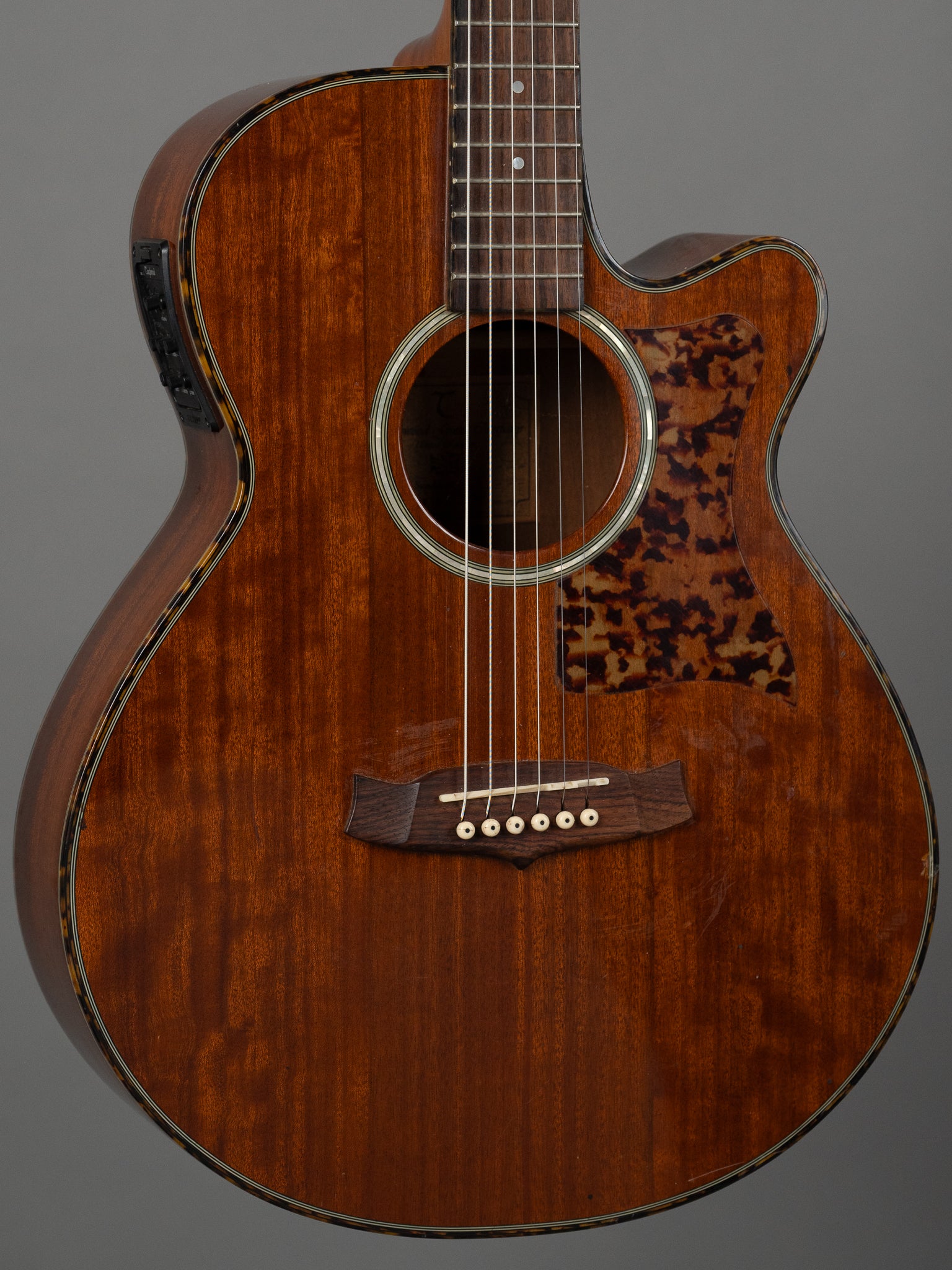 c2010s Tanglewood TW47-E (China, Mahogany, OHSC)