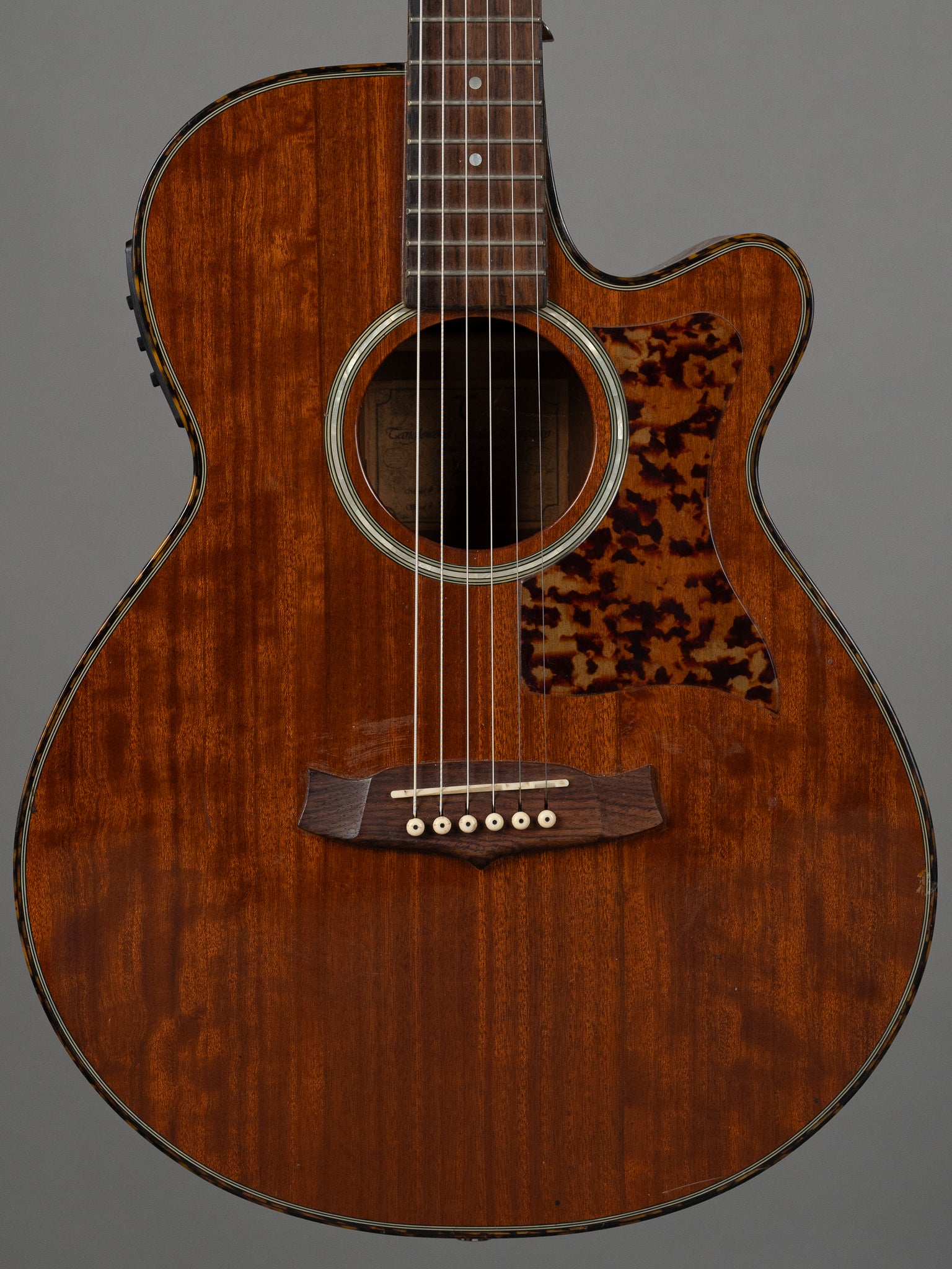 c2010s Tanglewood TW47-E (China, Mahogany, OHSC)