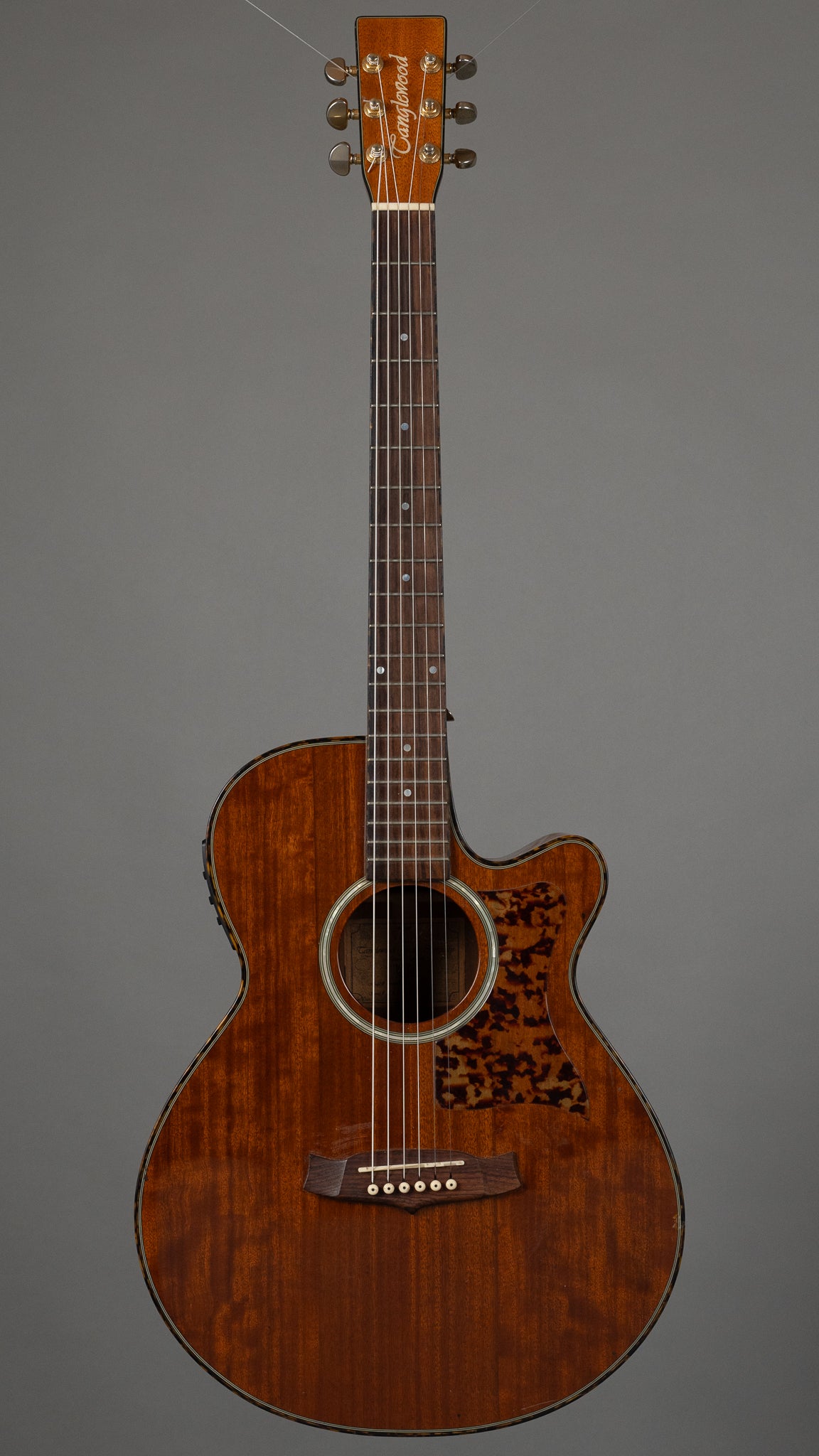 c2010s Tanglewood TW47-E (China, Mahogany, OHSC)