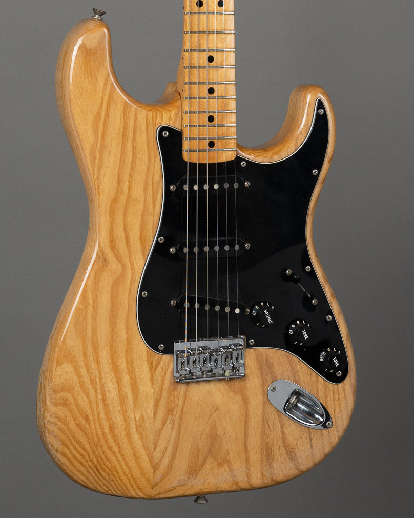 1979 Fender Stratocaster (USA, Natural, Hardtail, OHSC)
