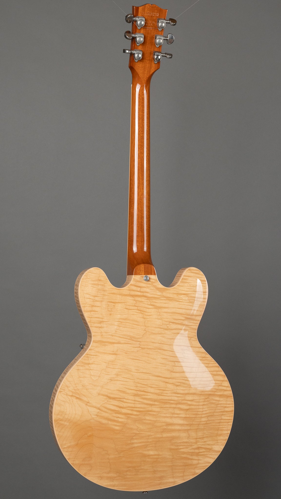 2013 Gibson Memphis ES-335 Figured (USA, Antique Natural, OHSC)