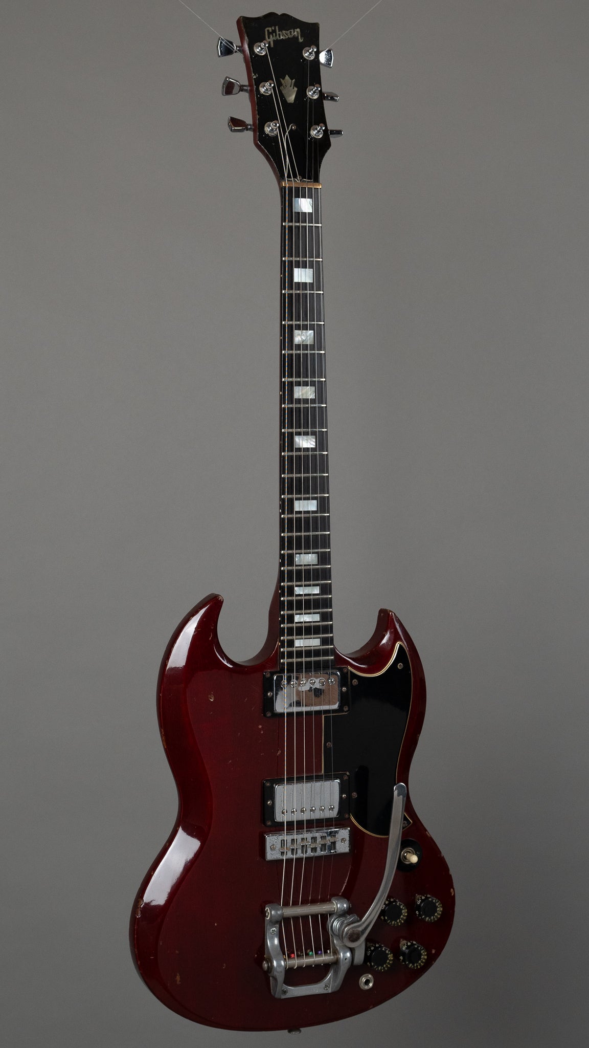 1974 Gibson SG (USA, Cherry, Factory Bigsby, HSC)