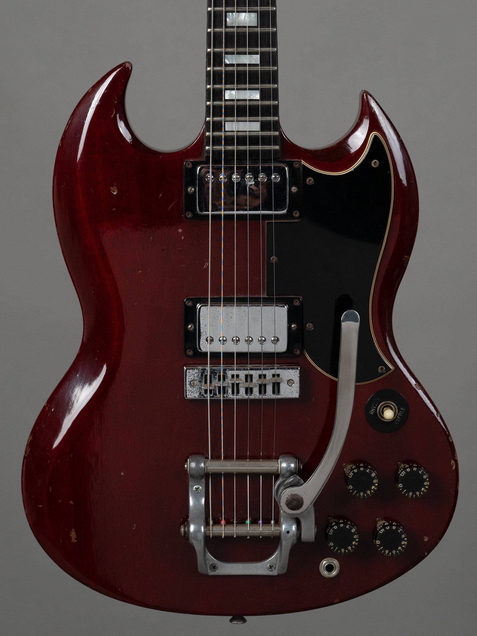 1974 Gibson SG (USA, Cherry, Factory Bigsby, HSC)