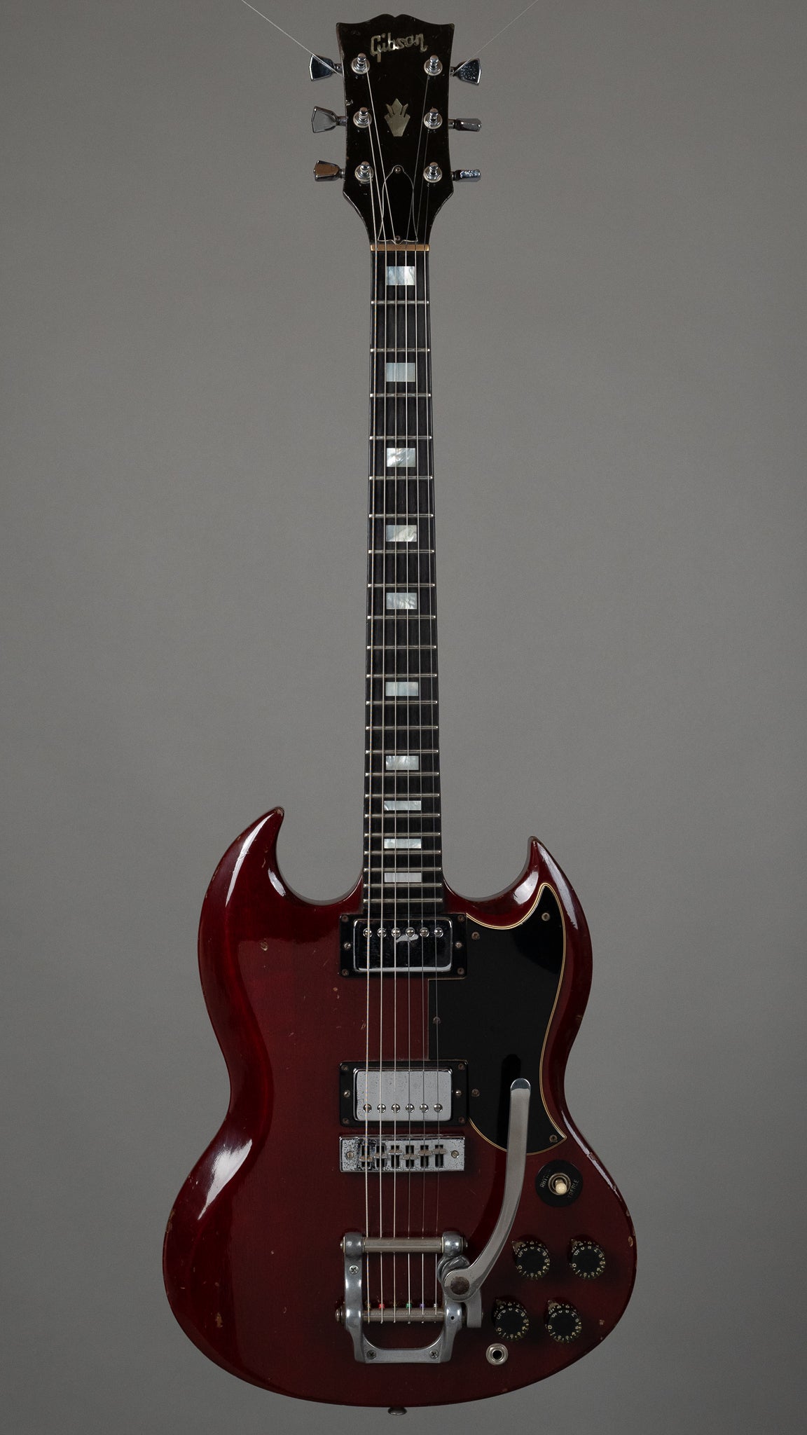 1974 Gibson SG (USA, Cherry, Factory Bigsby, HSC)
