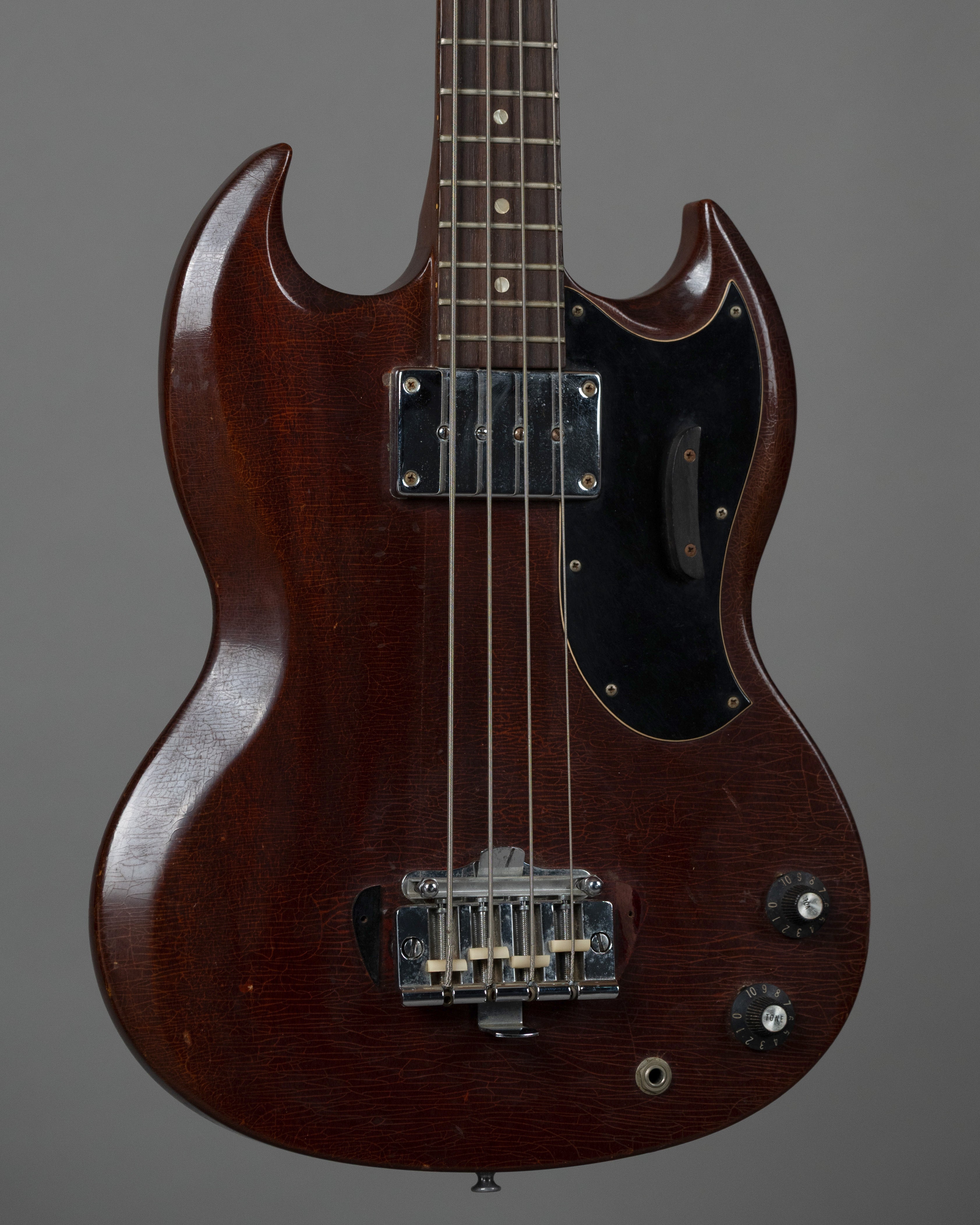 c1969 Gibson EB-0 (USA, Cherry, OHC)