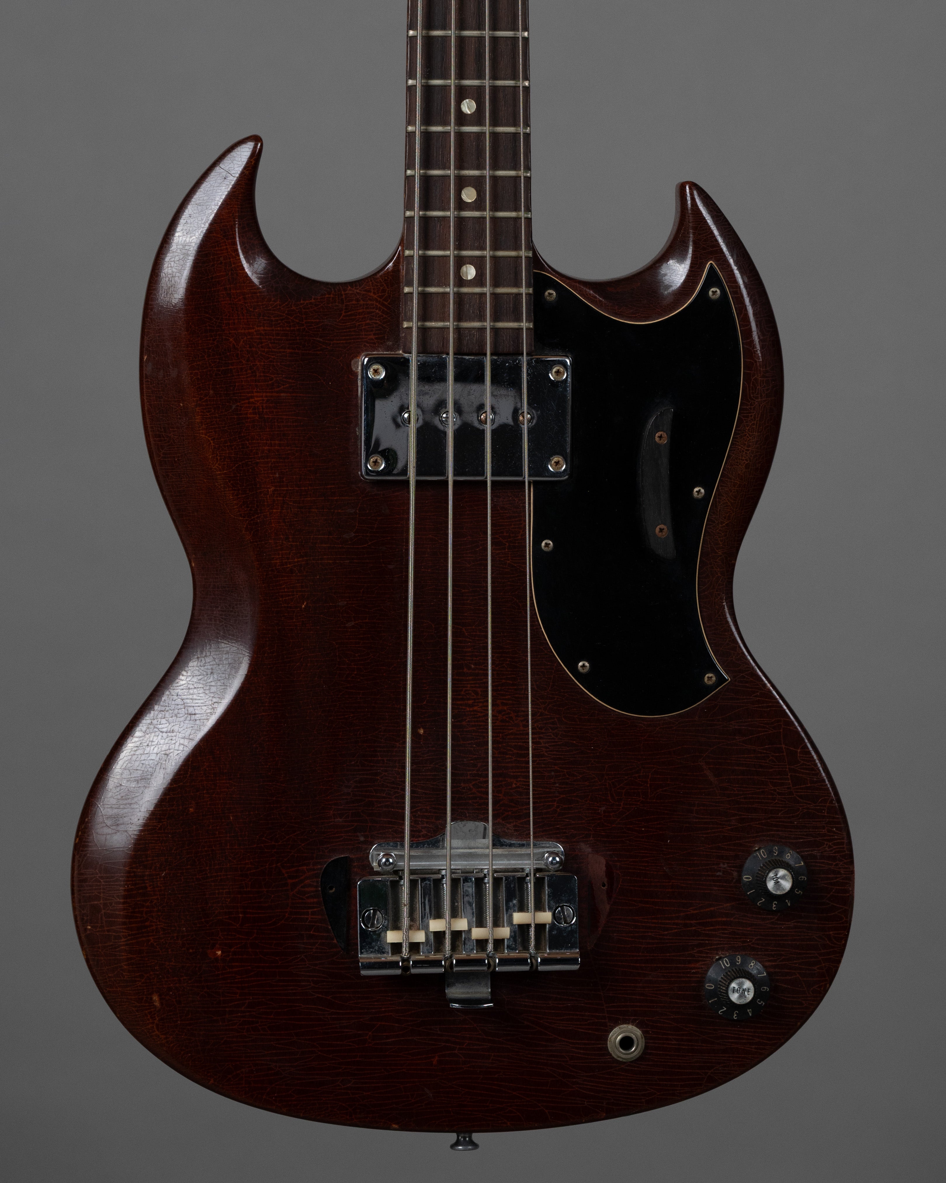 c1969 Gibson EB-0 (USA, Cherry, OHC)