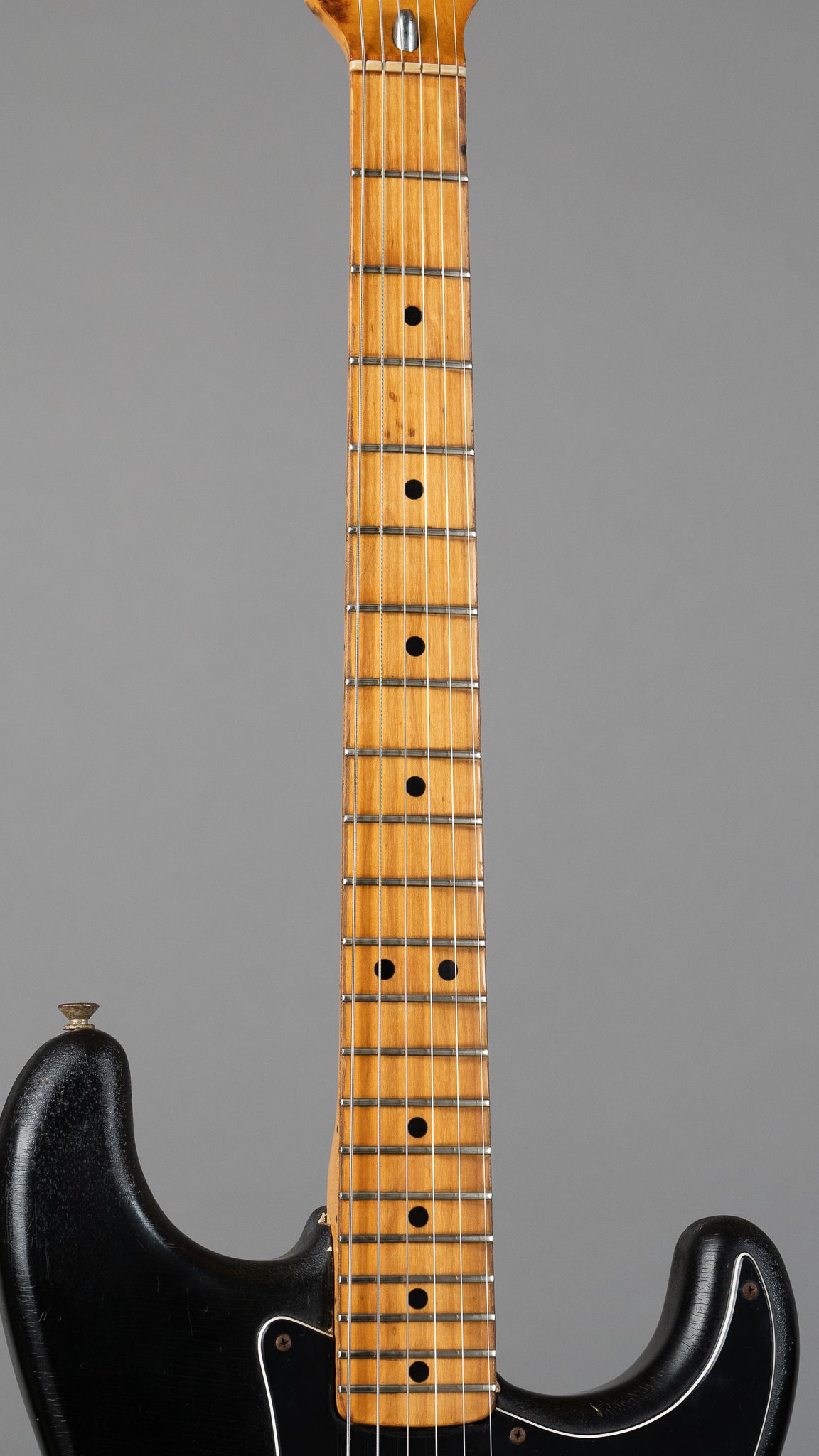 1976 Fender Stratocaster (USA, Black, OHSC)