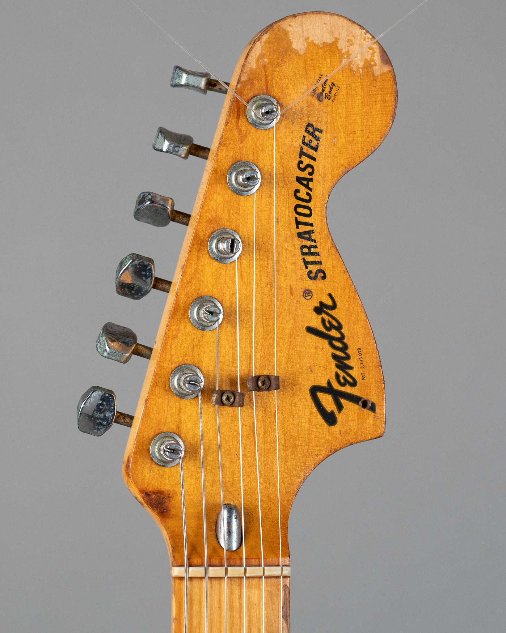 1976 Fender Stratocaster (USA, Black, OHSC)