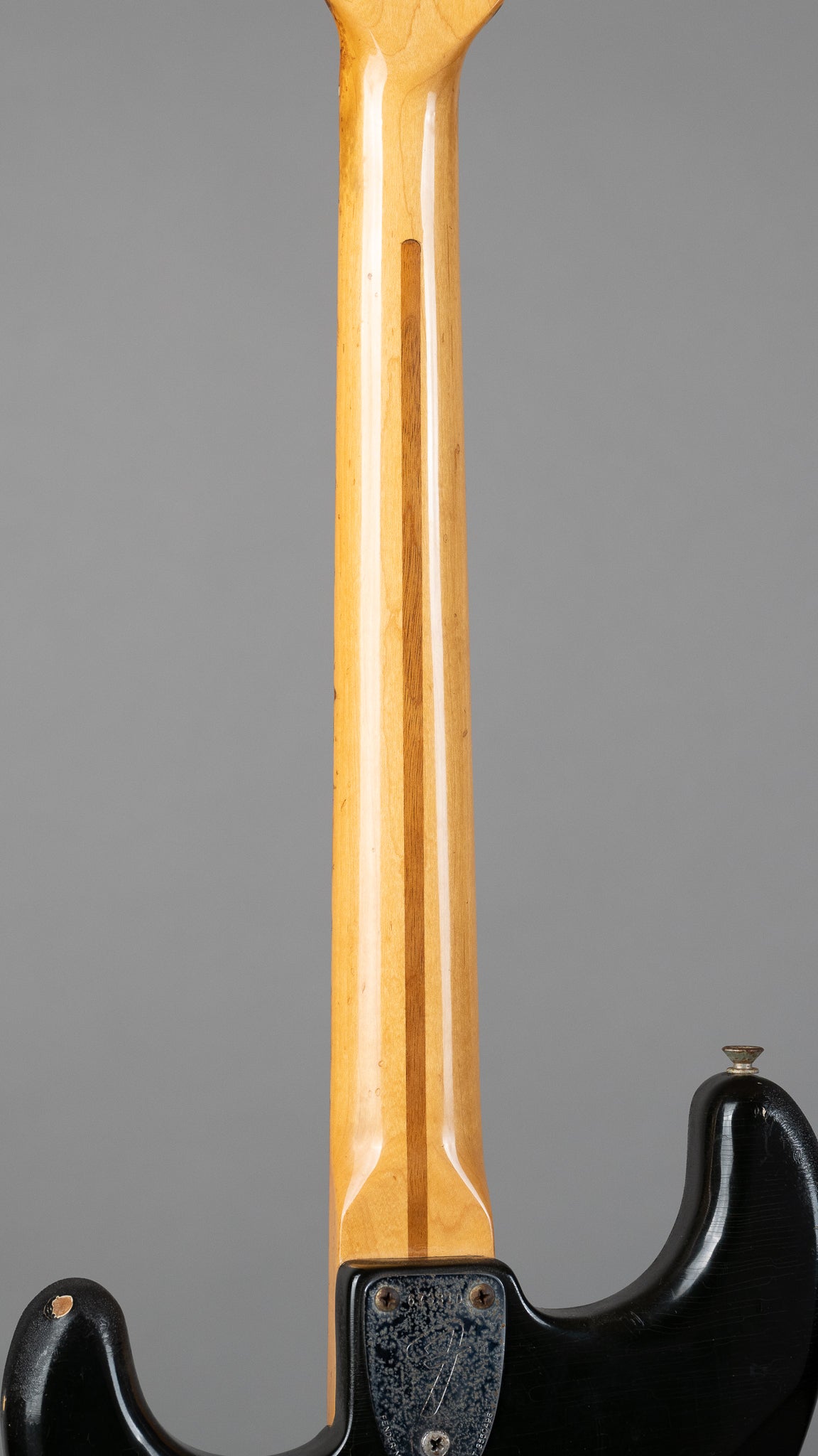 1976 Fender Stratocaster (USA, Black, OHSC)