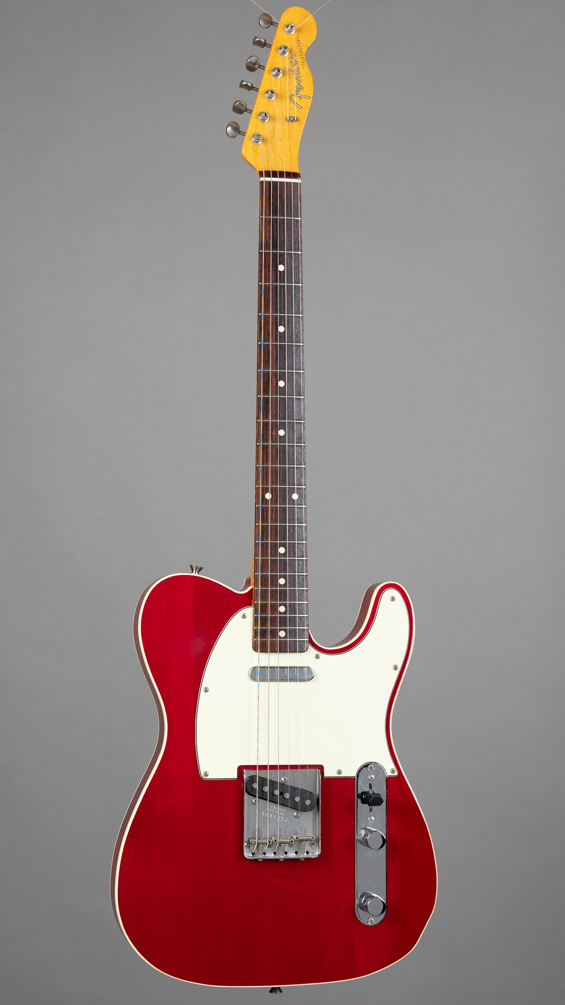 c2004 Fender TL62B-75TX Telecaster Custom (Japan, Transparent Red)
