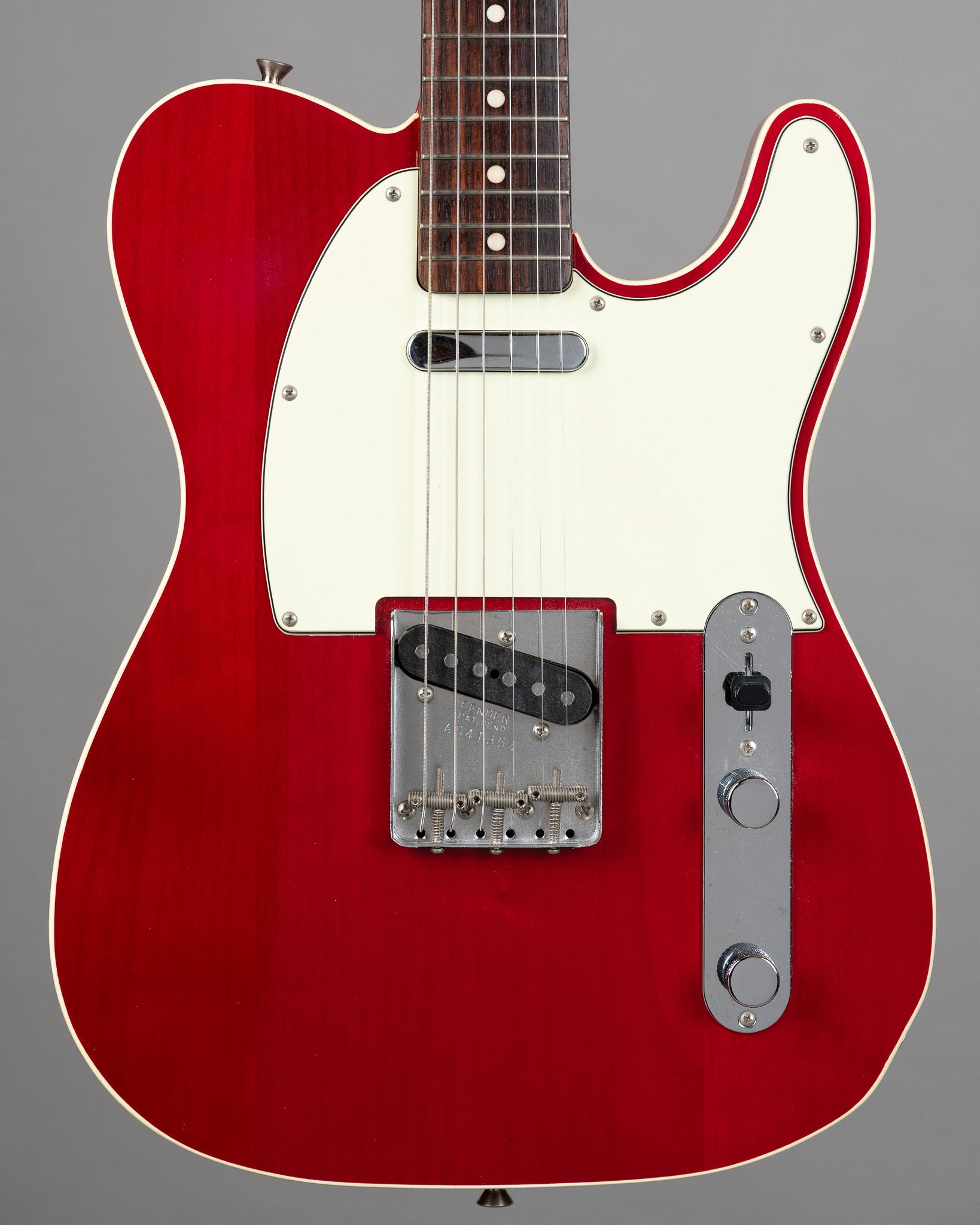 c2004 Fender TL62B-75TX Telecaster Custom (Japan, Transparent Red)
