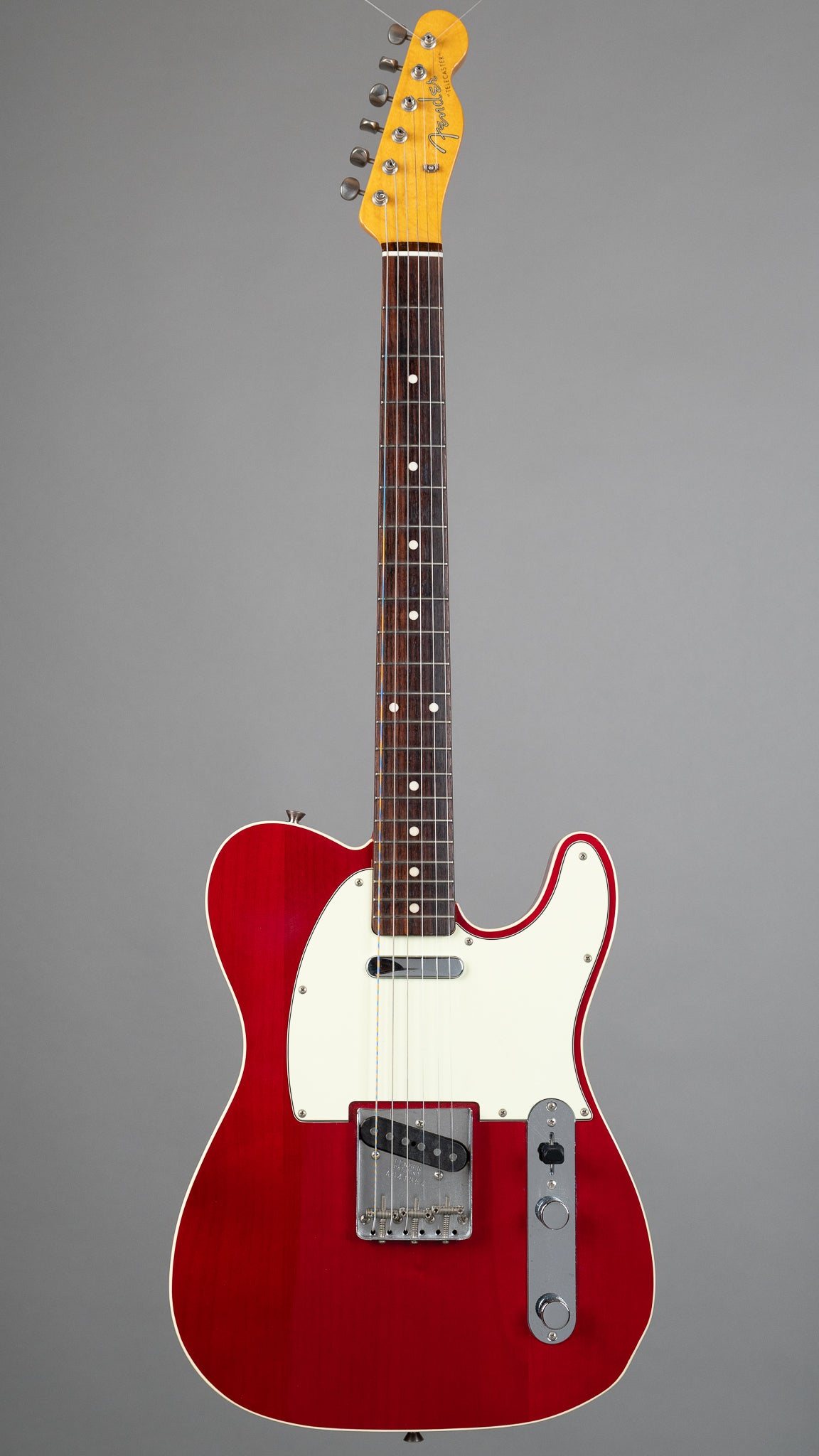 c2004 Fender TL62B-75TX Telecaster Custom (Japan, Transparent Red)