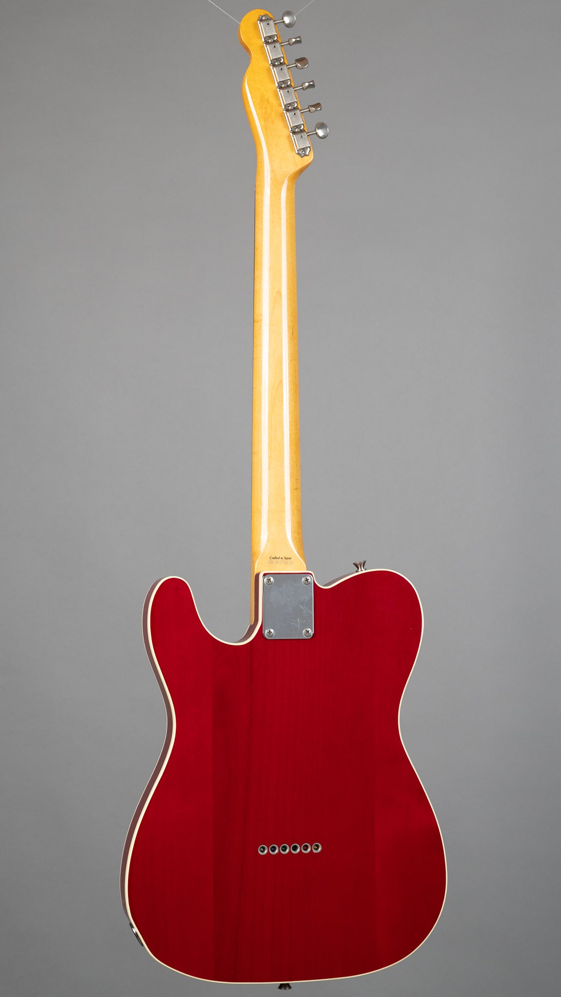 c2004 Fender TL62B-75TX Telecaster Custom (Japan, Transparent Red)