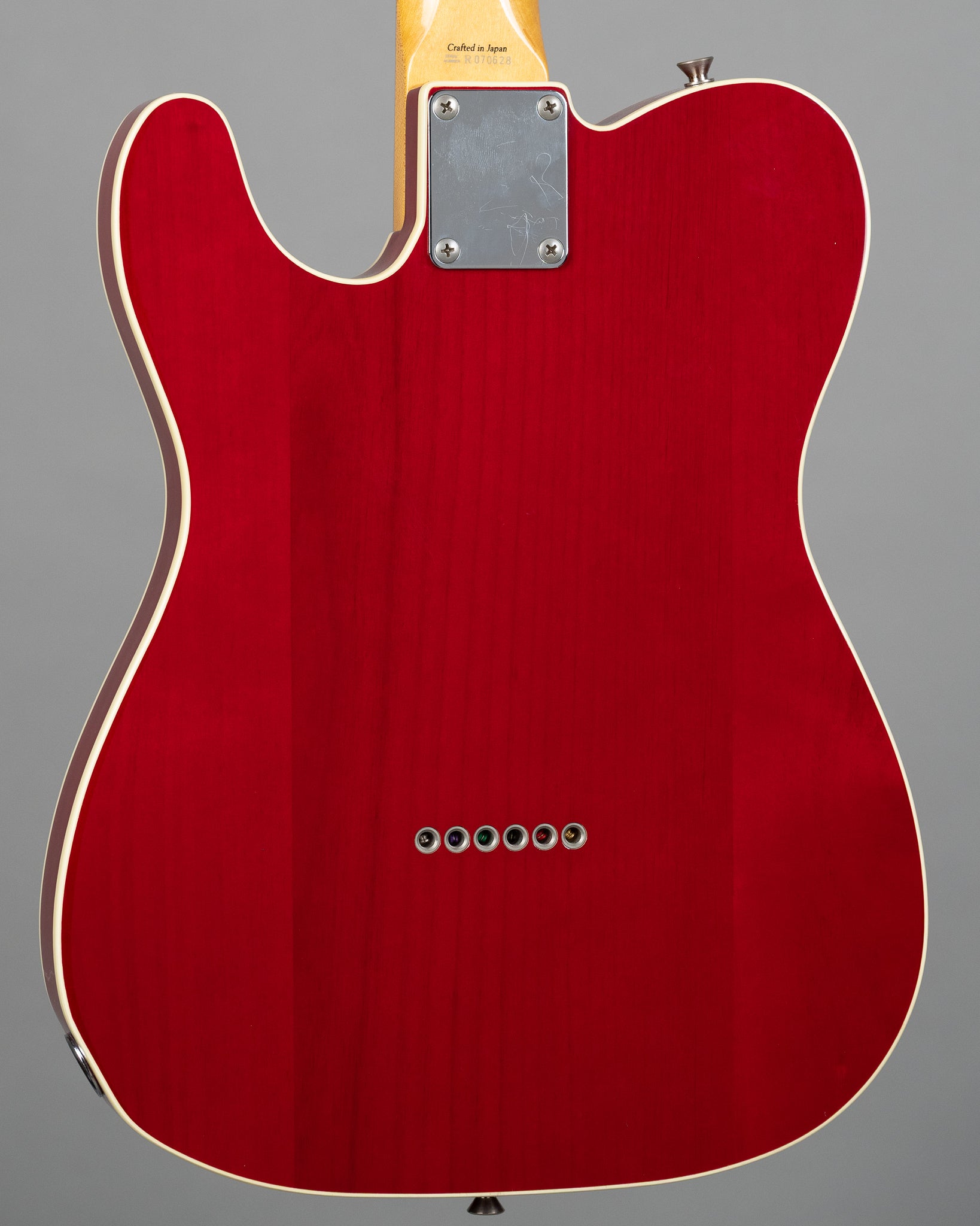 c2004 Fender TL62B-75TX Telecaster Custom (Japan, Transparent Red)