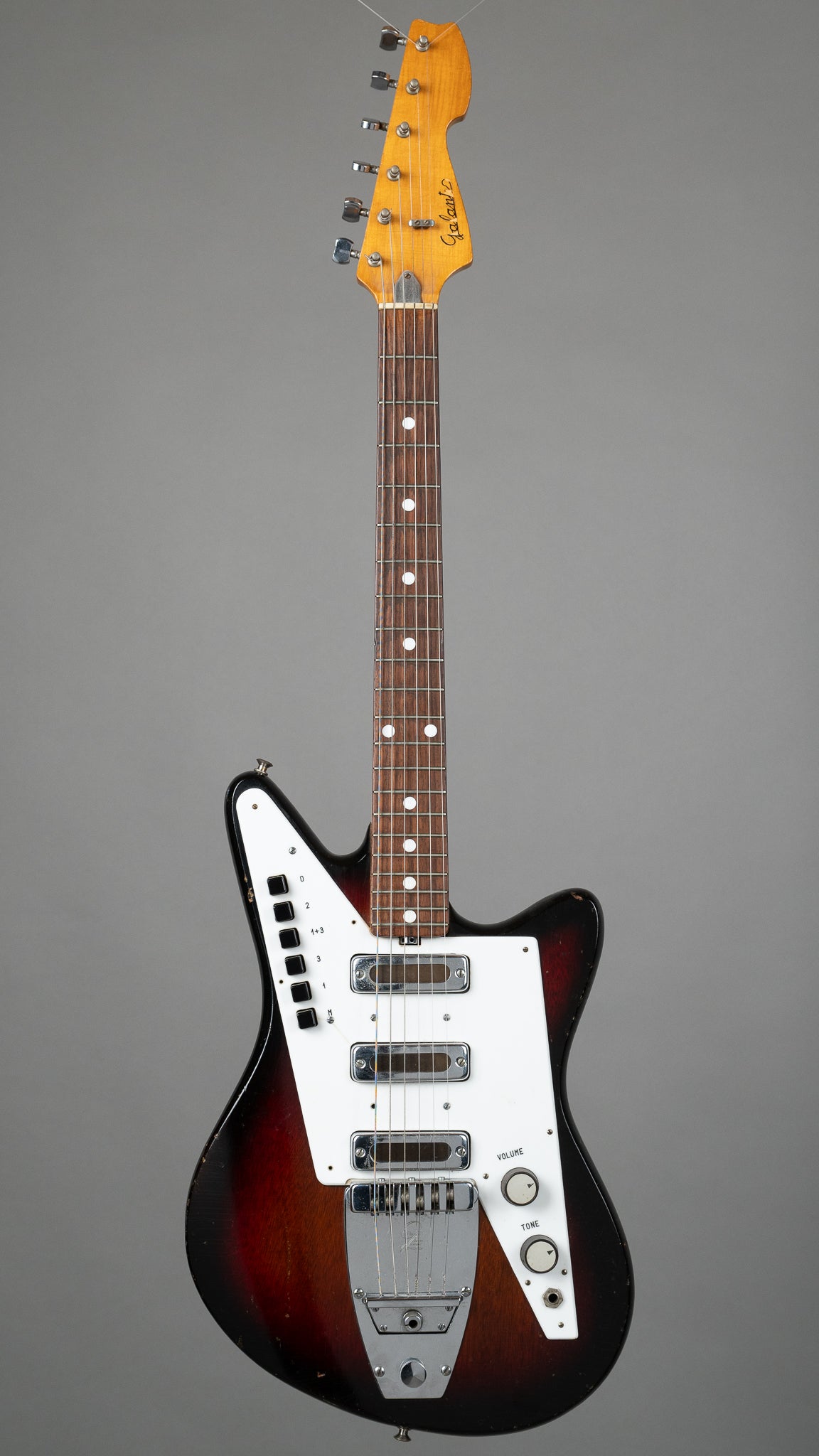 c1967 Galanti Grand Prix 3003 (Italy, Sunburst, SKB HC)