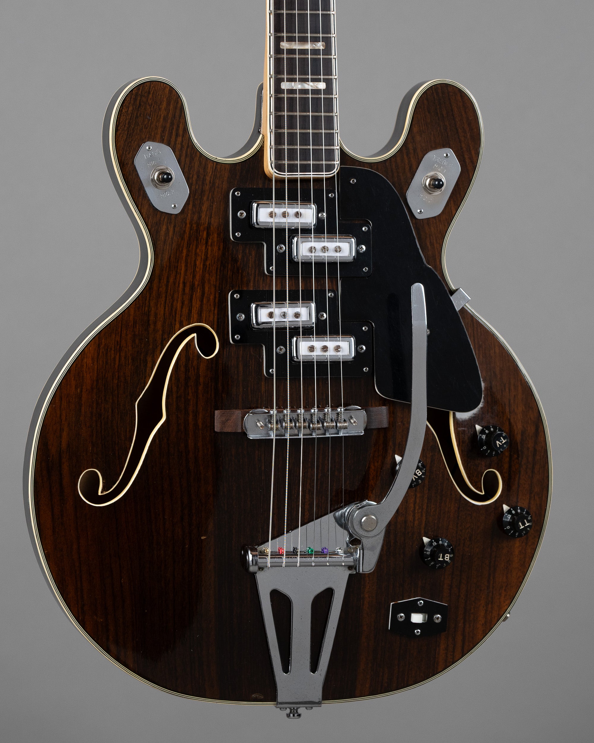 c1967 Ibanez Stereo Guitar (Japan, Walnut)