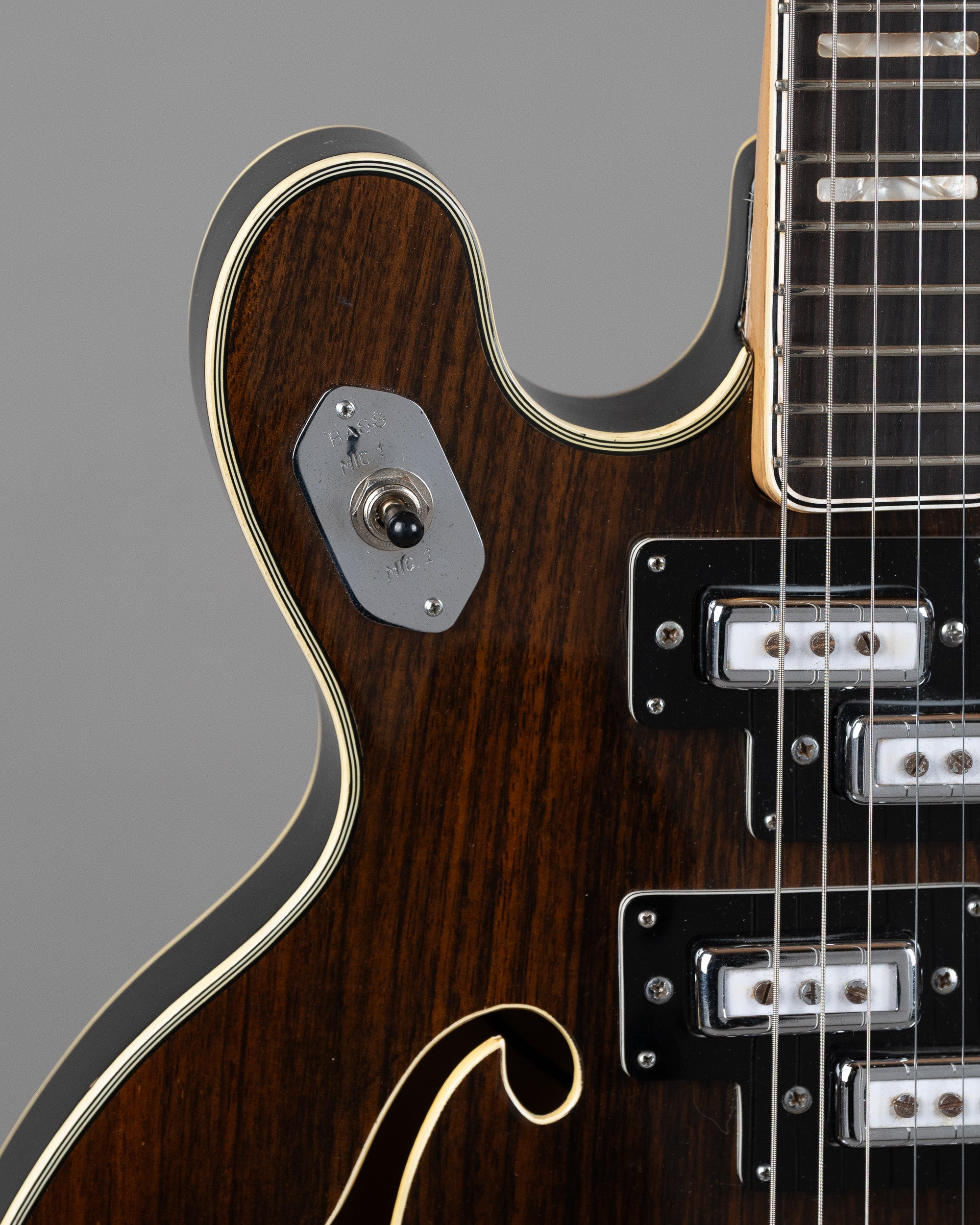 c1967 Ibanez Stereo Guitar (Japan, Walnut)