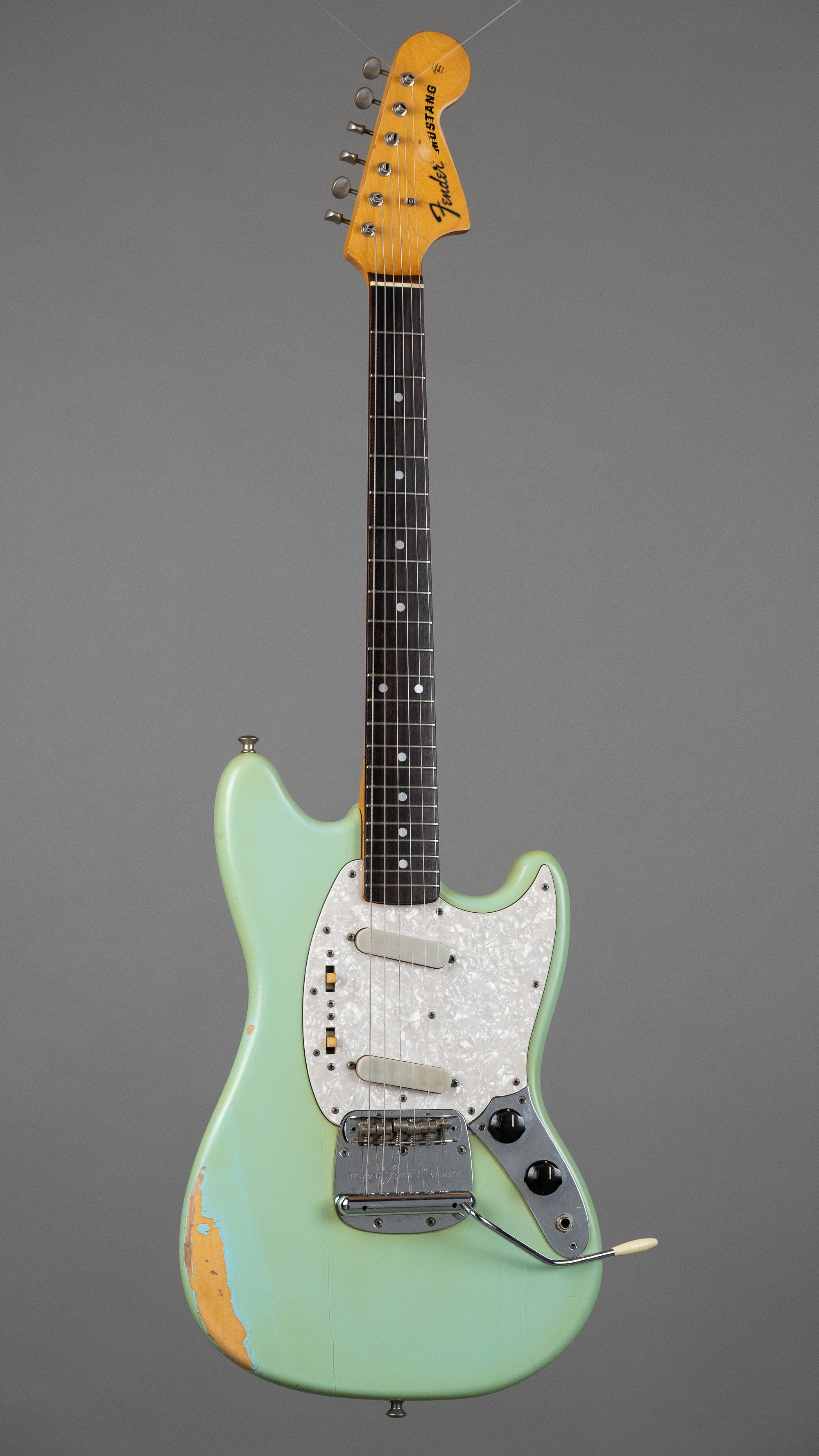 c1990s Fender MG69-55 Mustang (Japan, Daphne Blue)