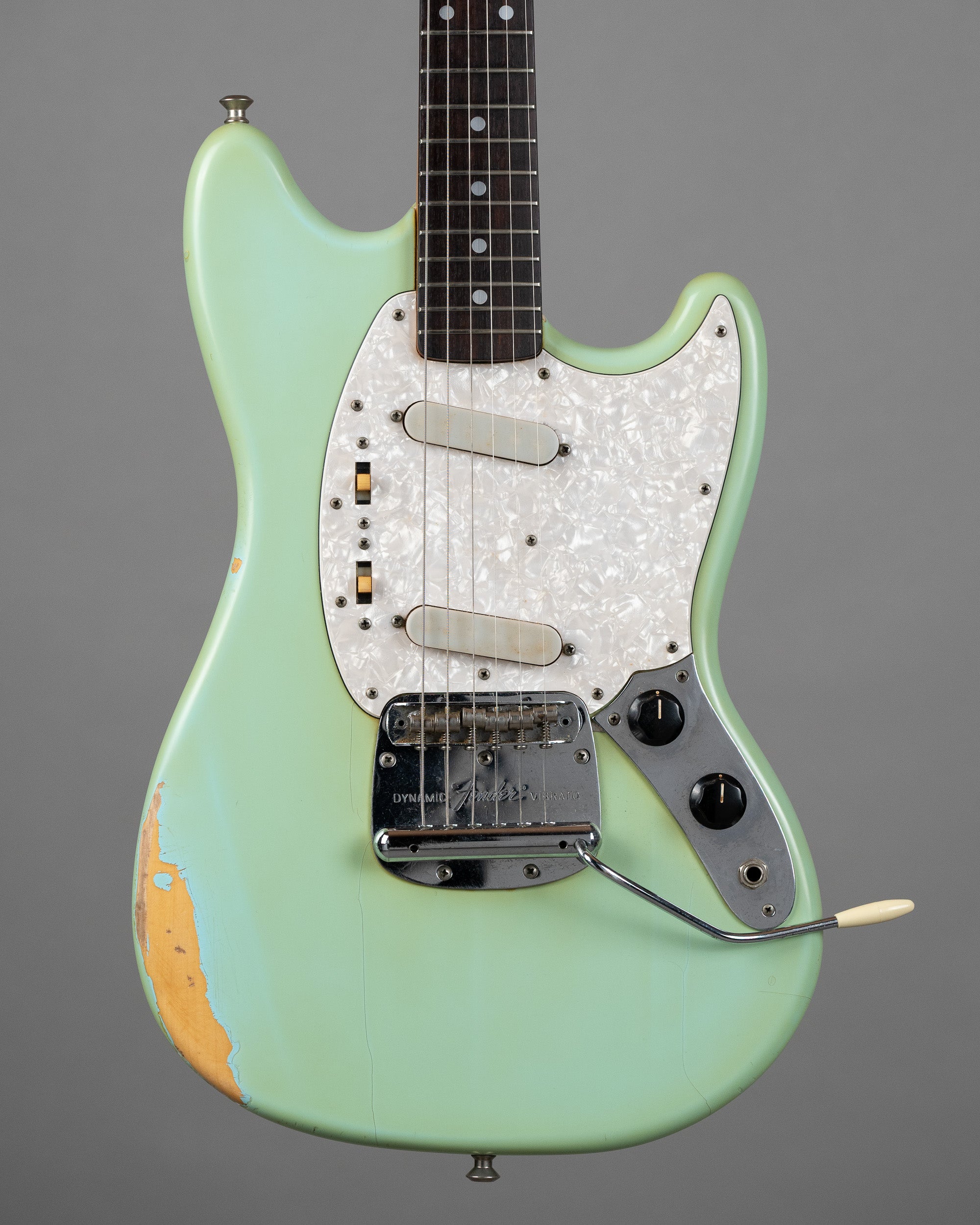 c1990s Fender MG69-55 Mustang (Japan, Daphne Blue)