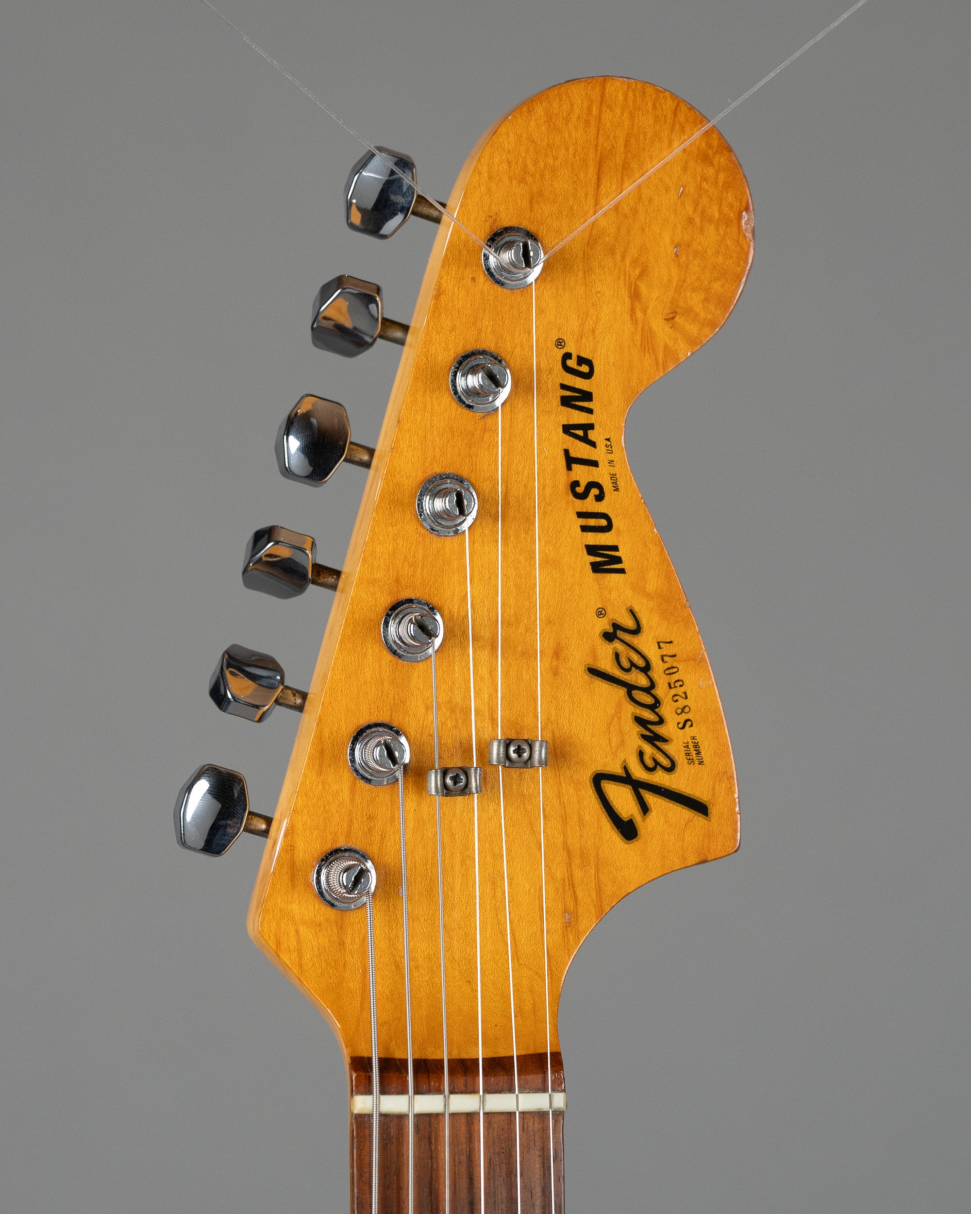 1978 Fender Mustang (USA, Blonde, OHSC)