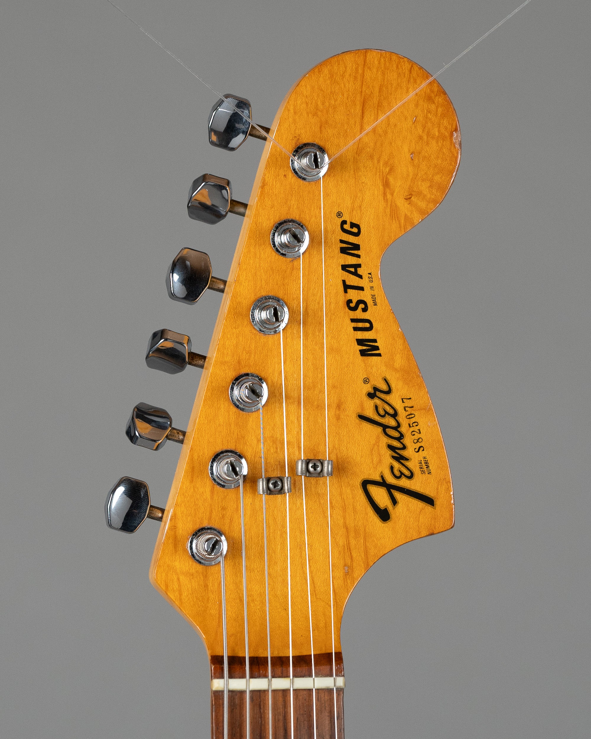 1978 Fender Mustang (USA, Blonde, OHSC)