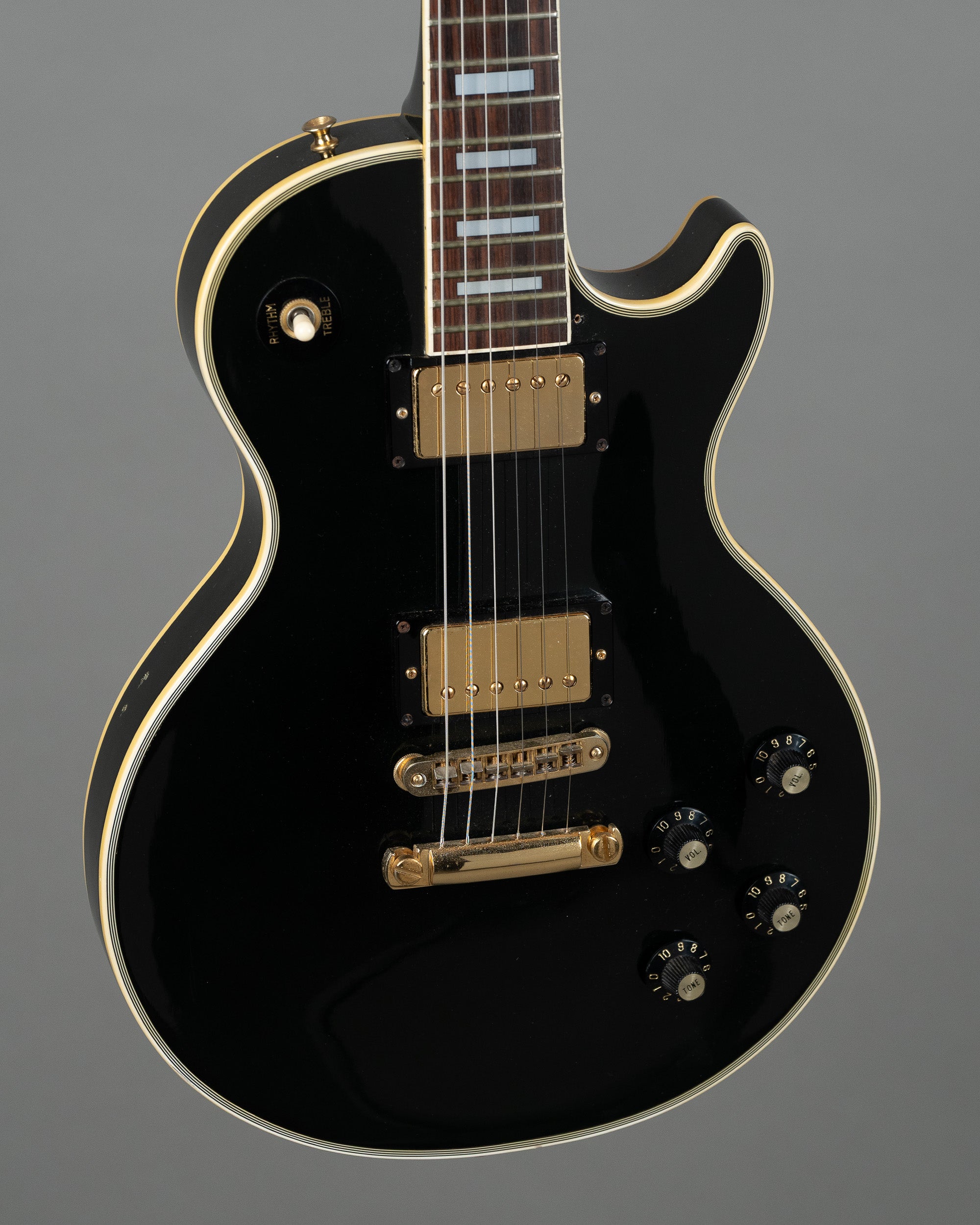 1978 Greco EG-500 Les Paul (Japan, Black, Deluxe Gig Bag)
