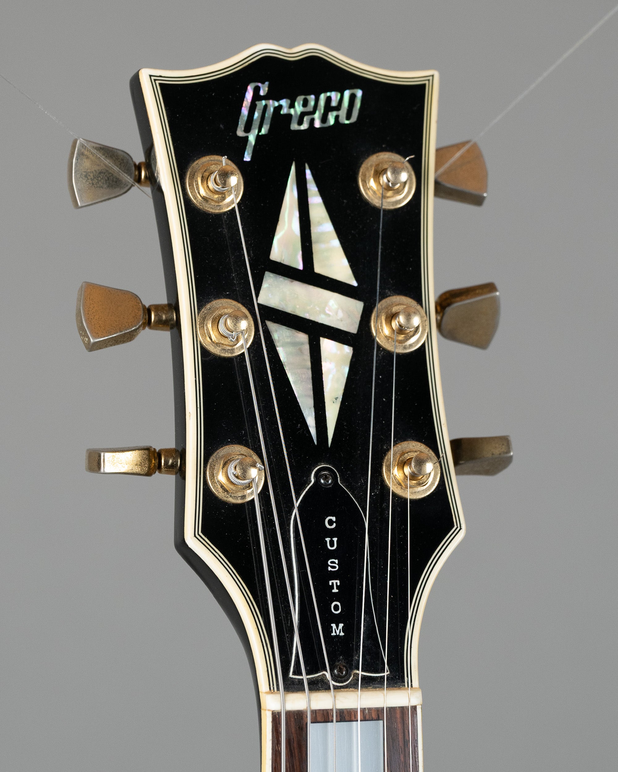 1978 Greco EG-500 Les Paul (Japan, Black, Deluxe Gig Bag)