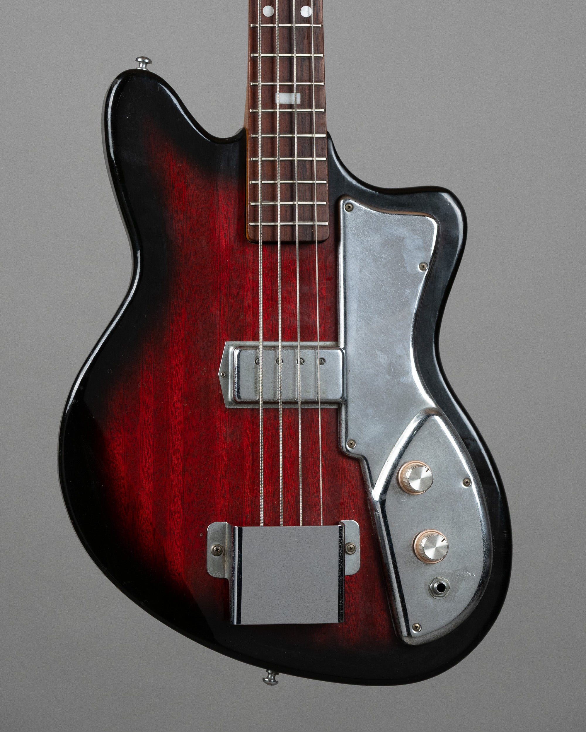 c1960s Guyatone EB-4 Bass (Japan, Redburst, OHSC)